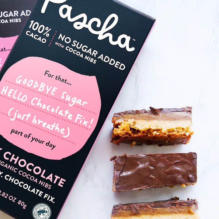 100% Cacao Organic Vegan Dark Chocolate Bar with Cocoa Nibs - Image 5