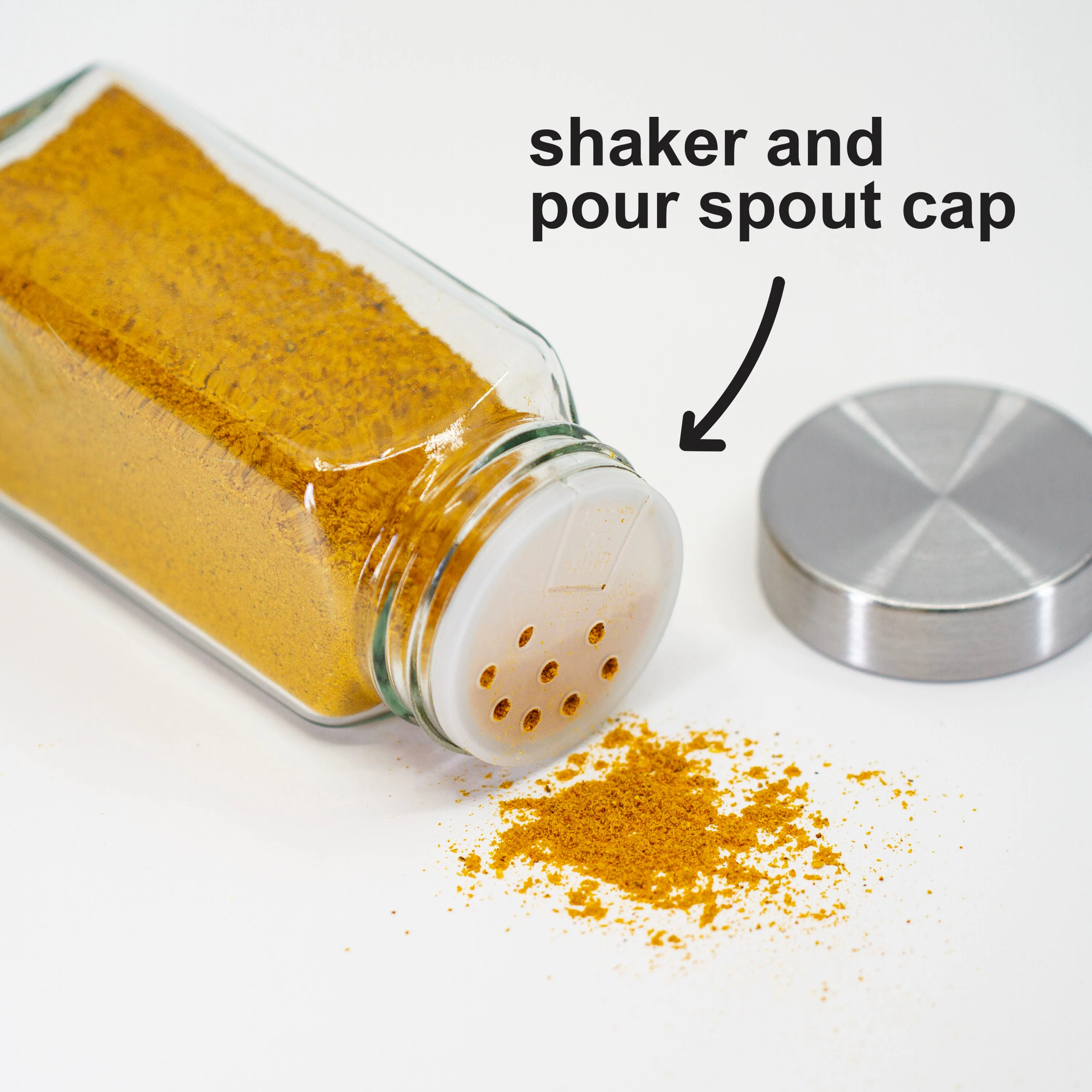 12 Pack - Empty French Glass Jars - Image 3