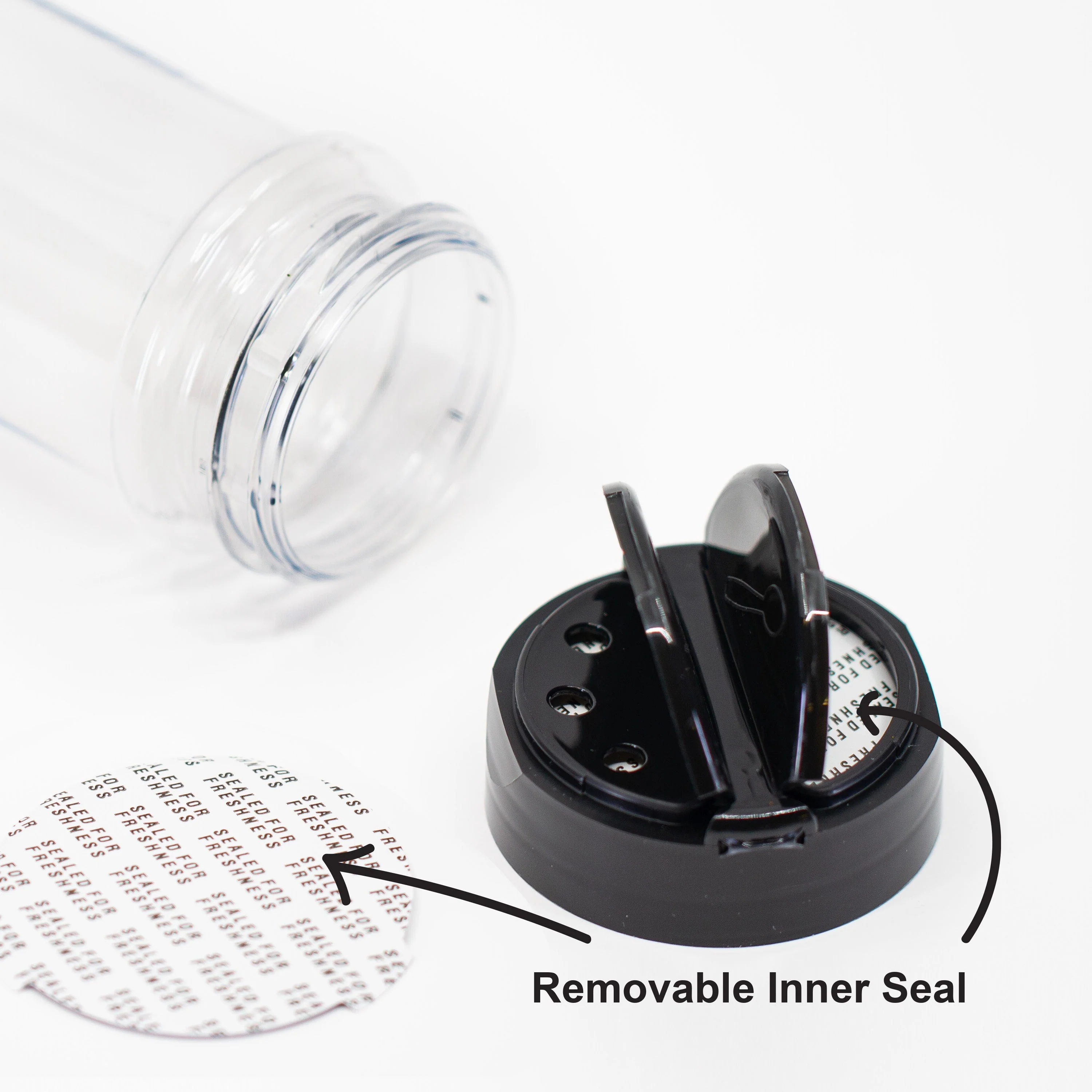 12 Pack - Plastic Shaker Jars - Image 3