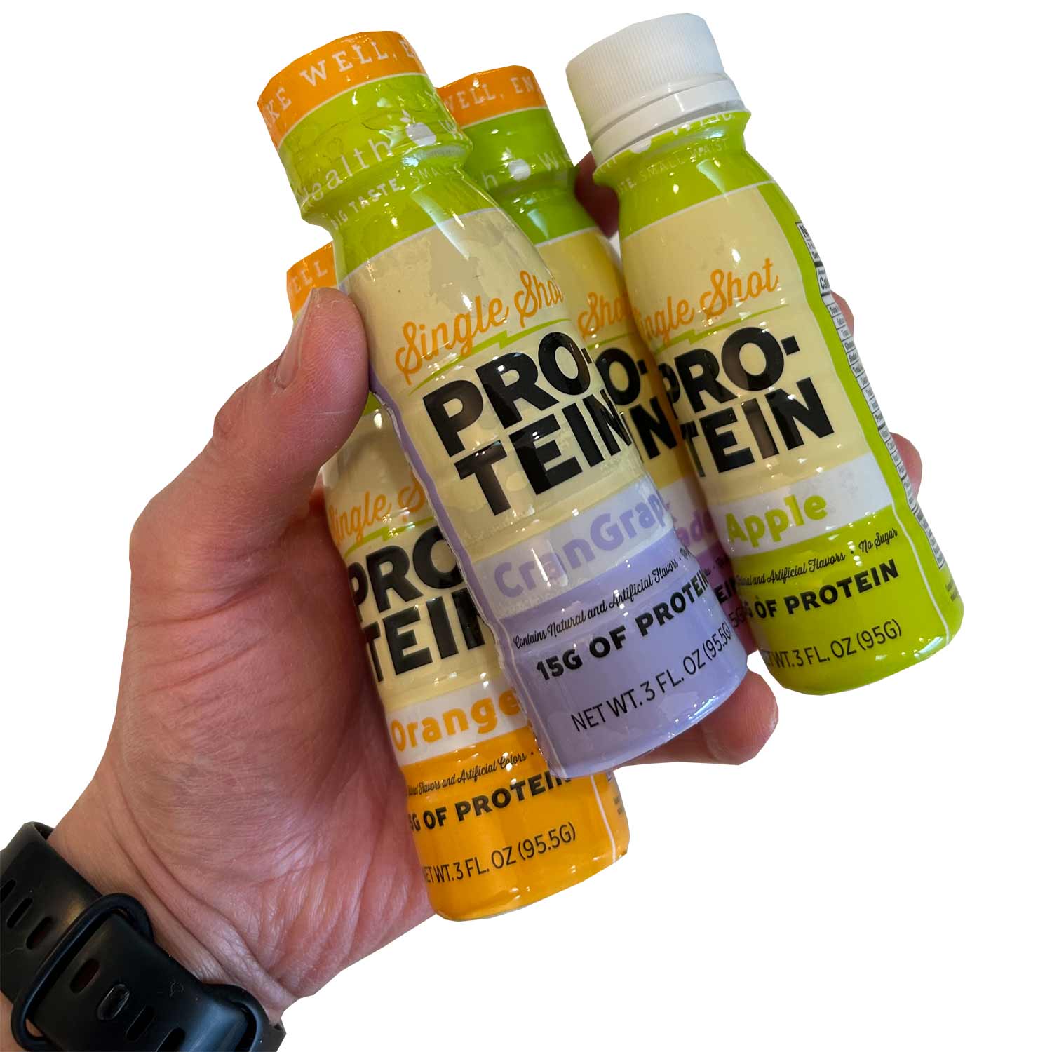 15g Protein Shots, 4 Flavors, Contains Collagen, 0g Carbs, 0g Sugar, 3 oz. - Image 5