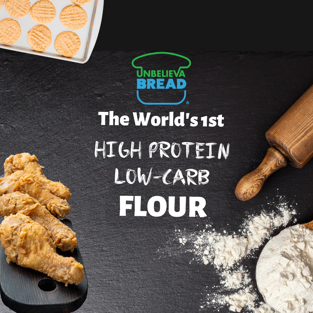 2 Bags UnbelievaFlour - High Protein, Low-Carb Flour (all-purpose flour replacer) - Image 3