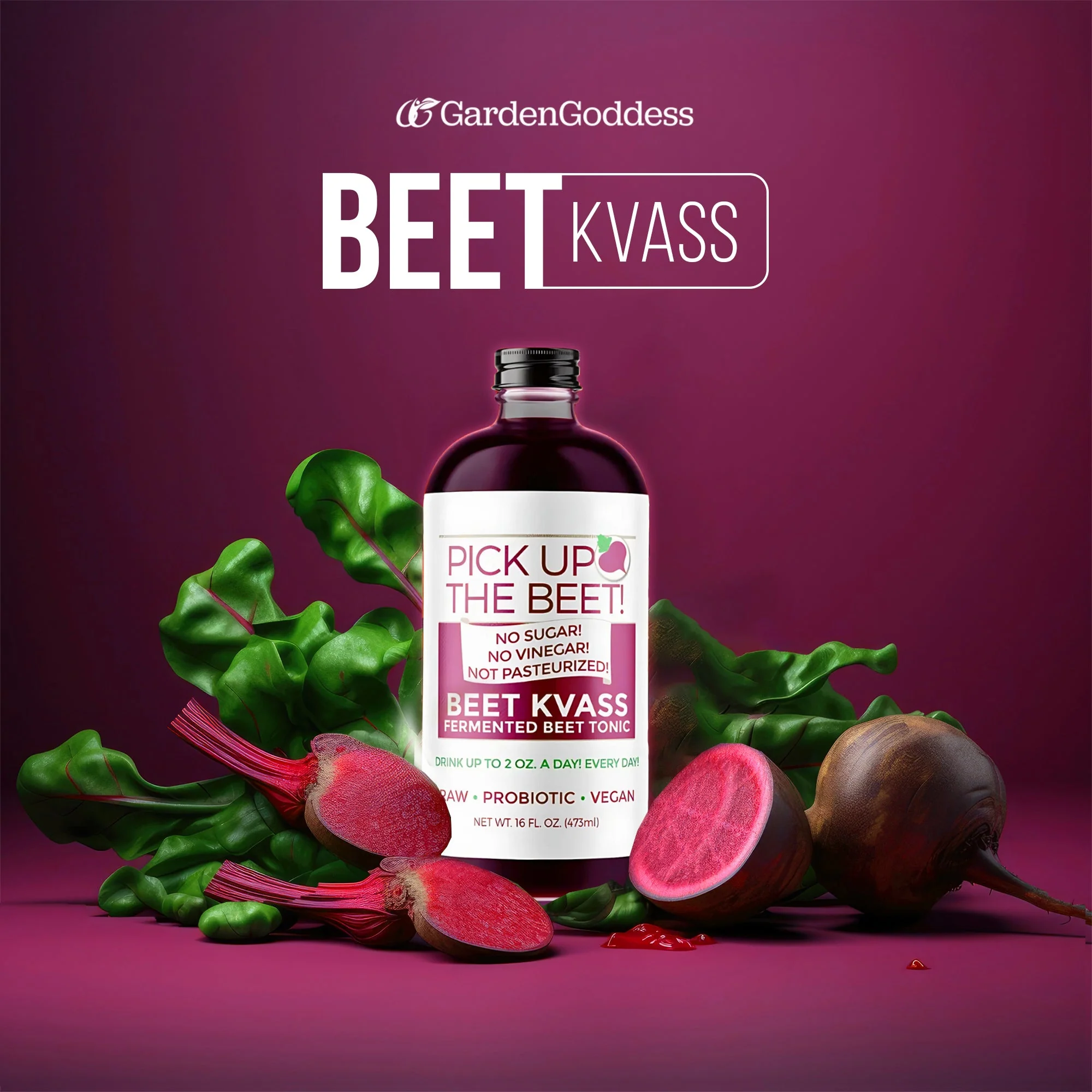 2 Beet Kvass 32oz - Image 4