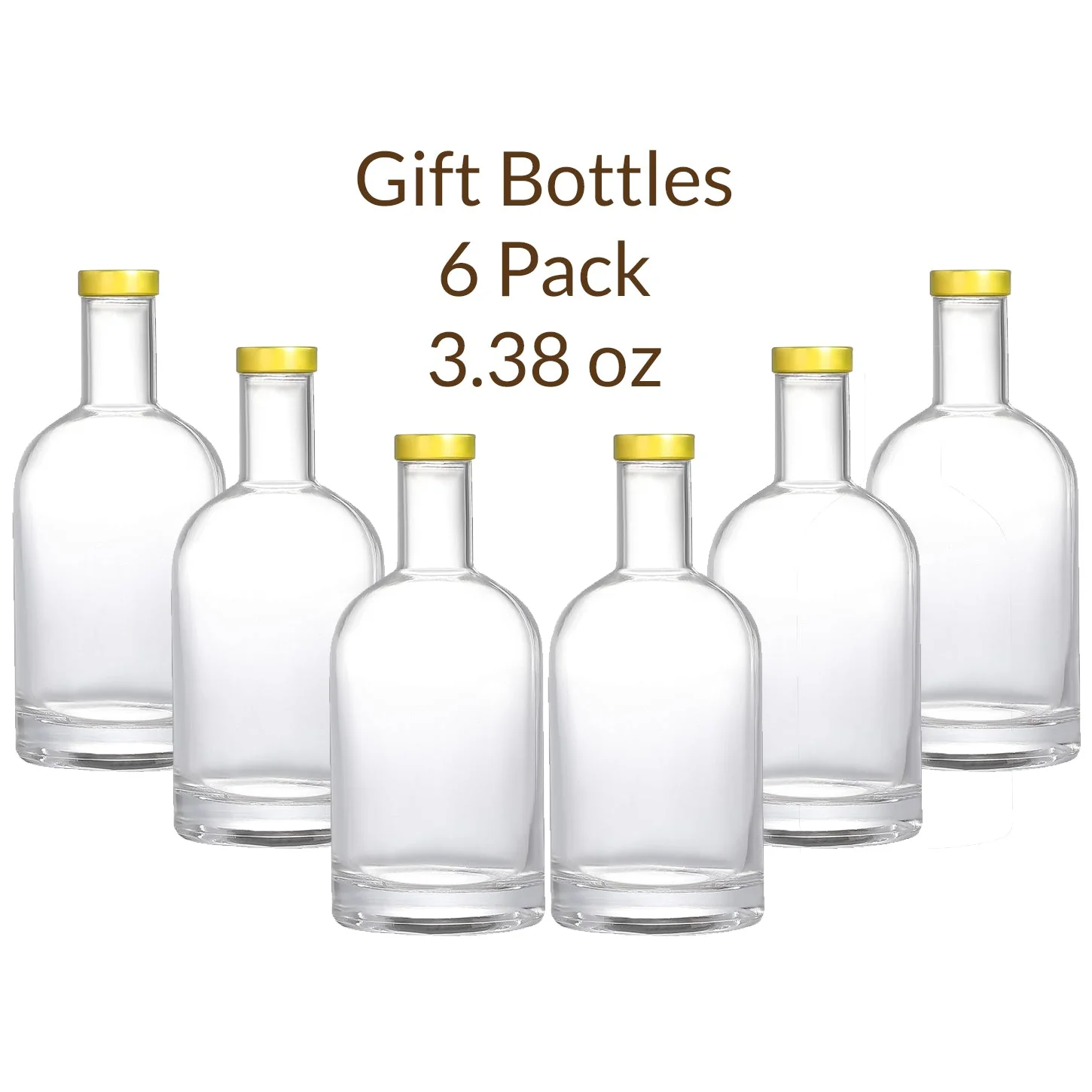 3.38 OZ Premium Glass Cork Top Bottle for Gifting Vanilla Extract with Label 100 ml - Image 5