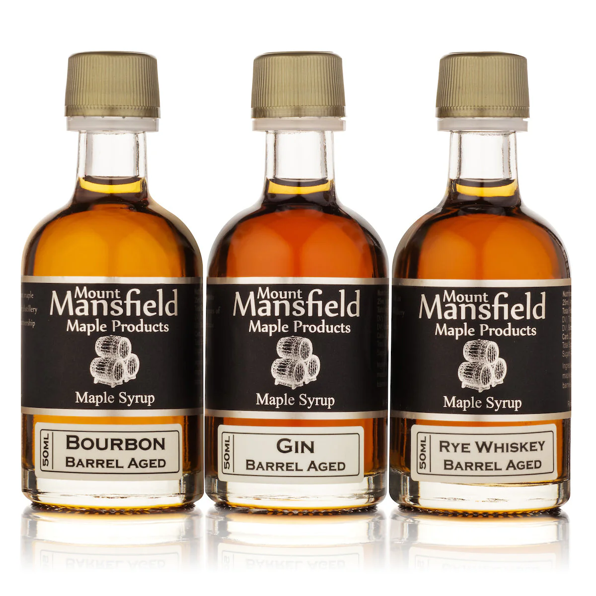 3-Pack Barrel Aged Vermont Maple Syrup Sampler Set - Image 2