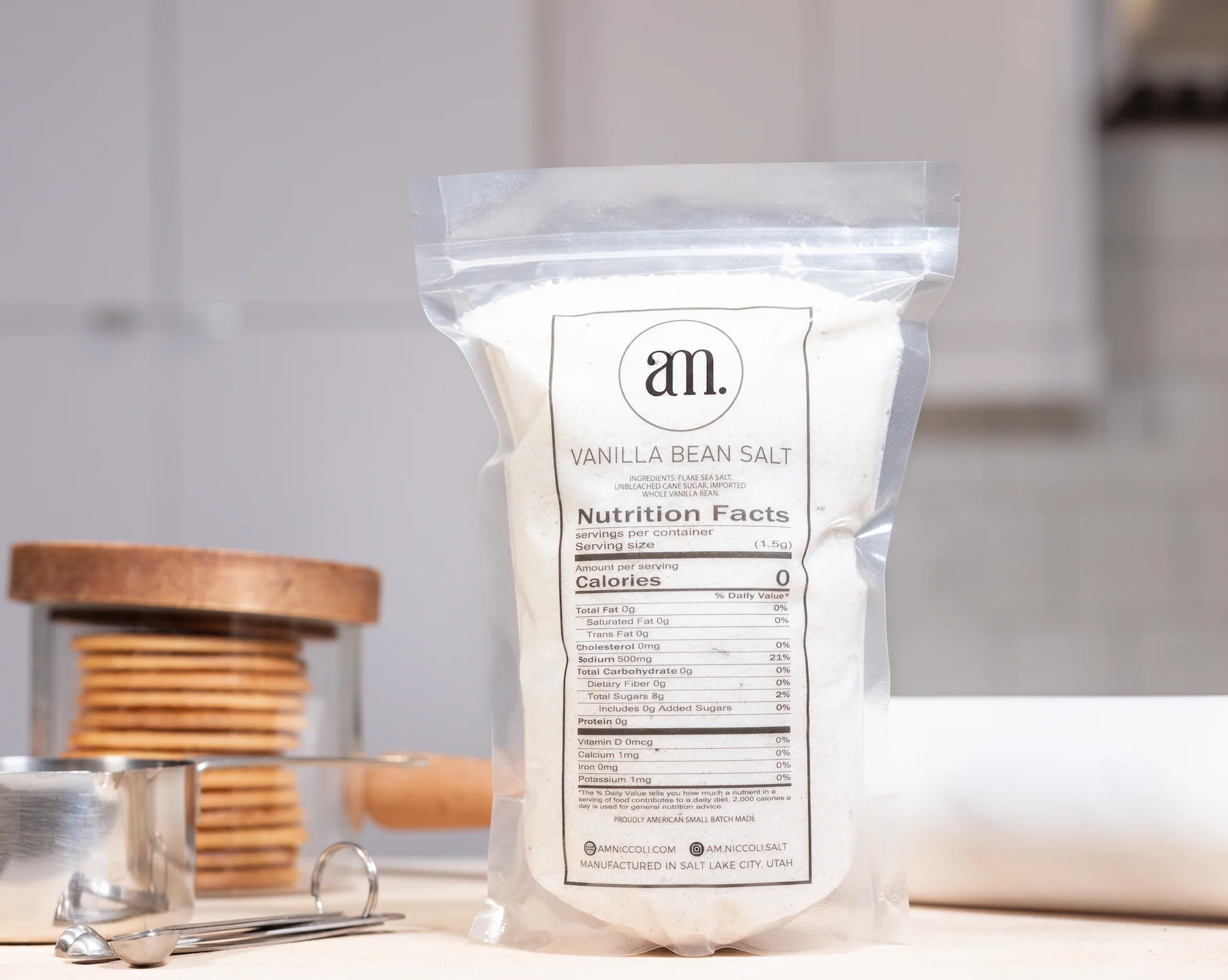 Vanilla Baking SALT 19.5 OZ - Image 2