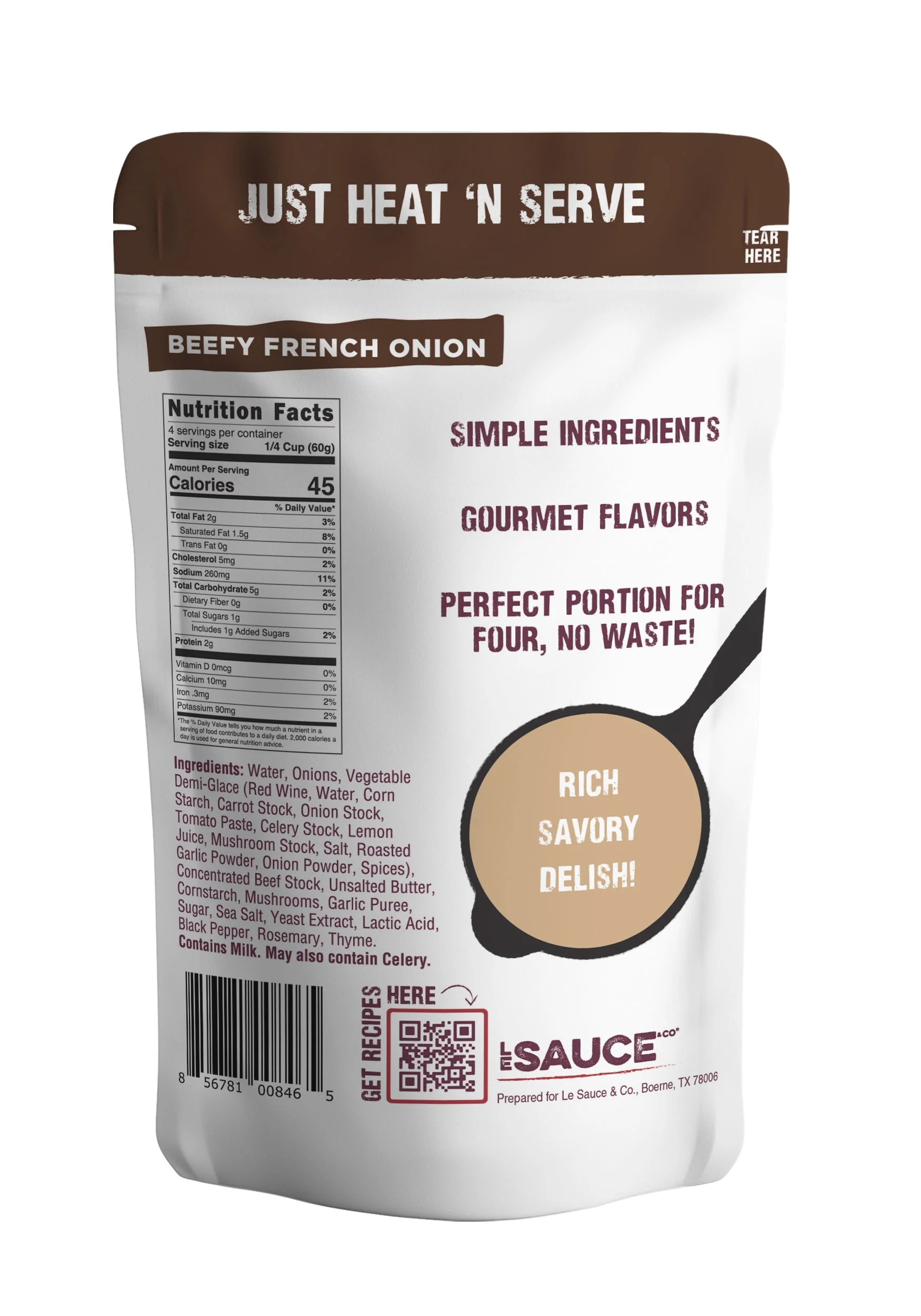 4 serving Beefy French Onion Gourmet Gravy - Image 3