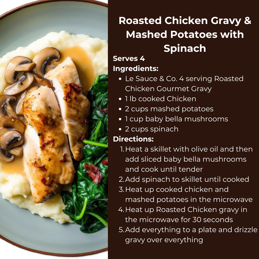 4-Serving Roasted Chicken Gourmet Gravy - Image 4