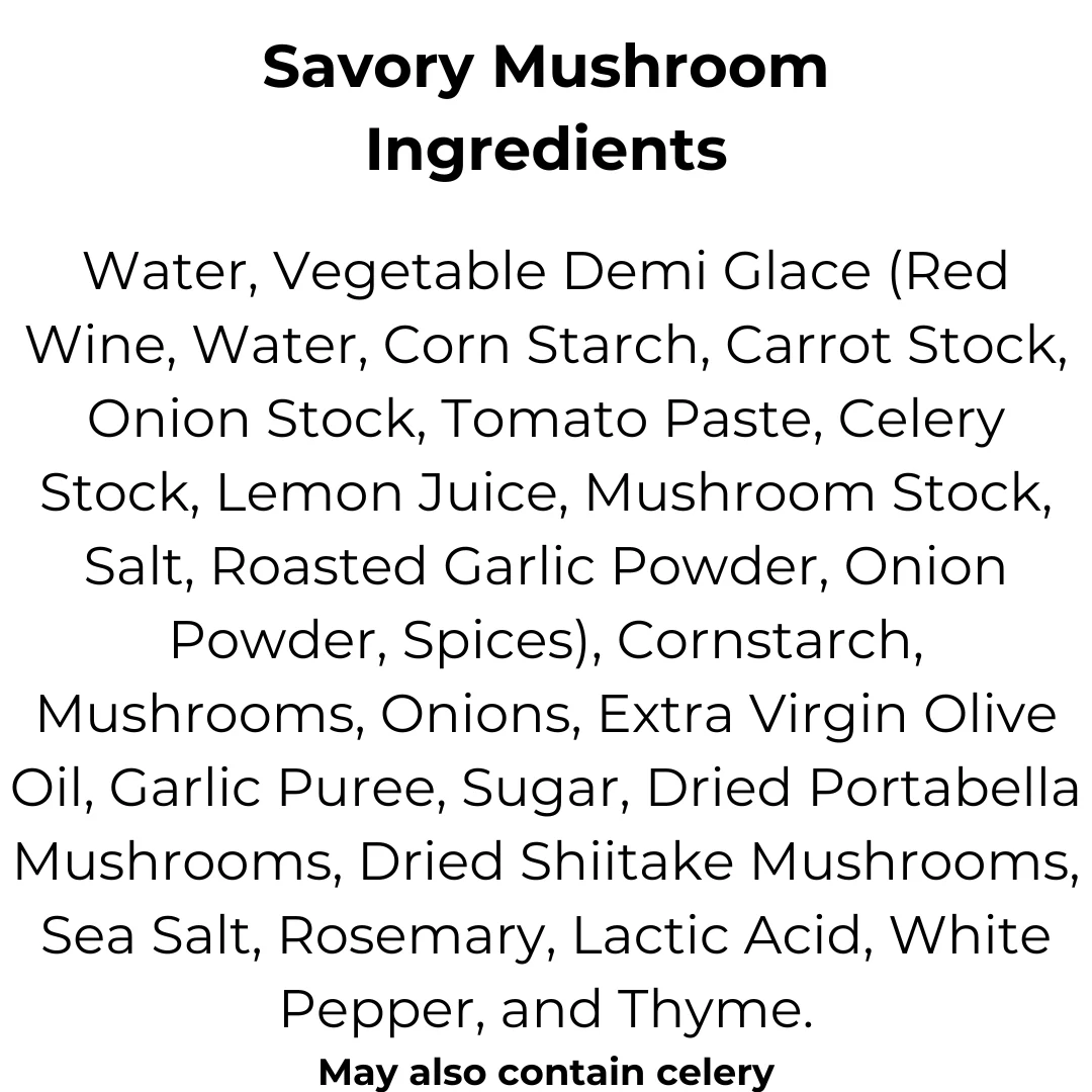 4 serving Savory Mushroom Gourmet Gravy - Image 10