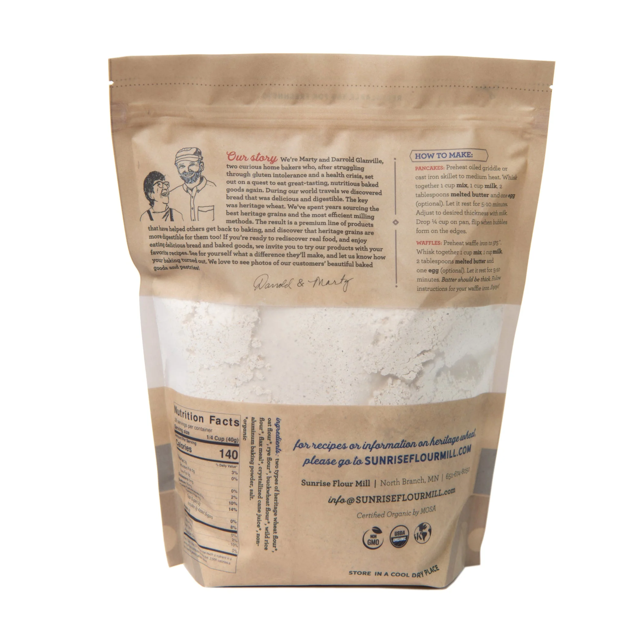 7-Grain Heritage Pancake Mix - Image 4