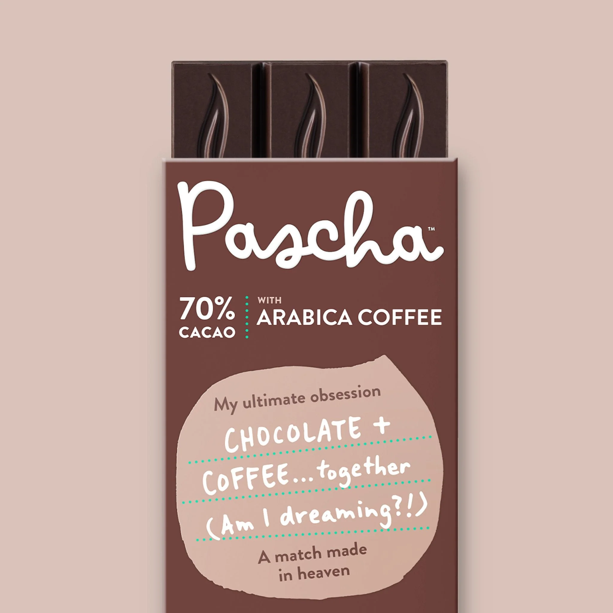70% Cacao Organic Vegan Dark Chocolate Bar with Arabica Coffee - Image 6