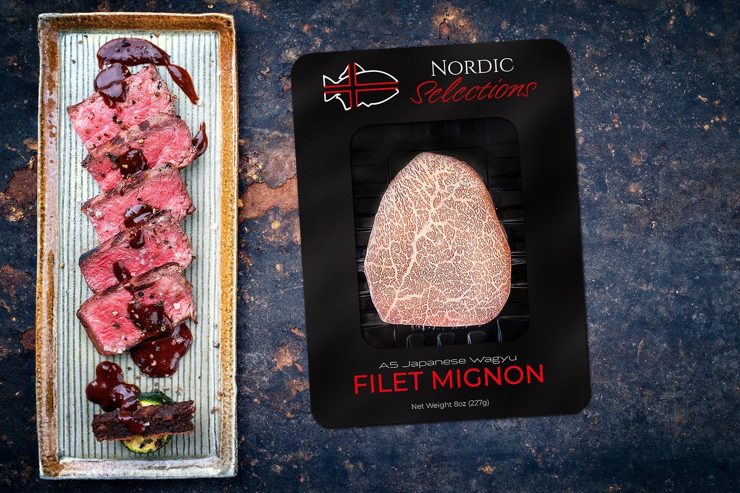 A5 Japanese Wagyu Filet Mignon - 2 pack bundle (1LB total) - Image 2