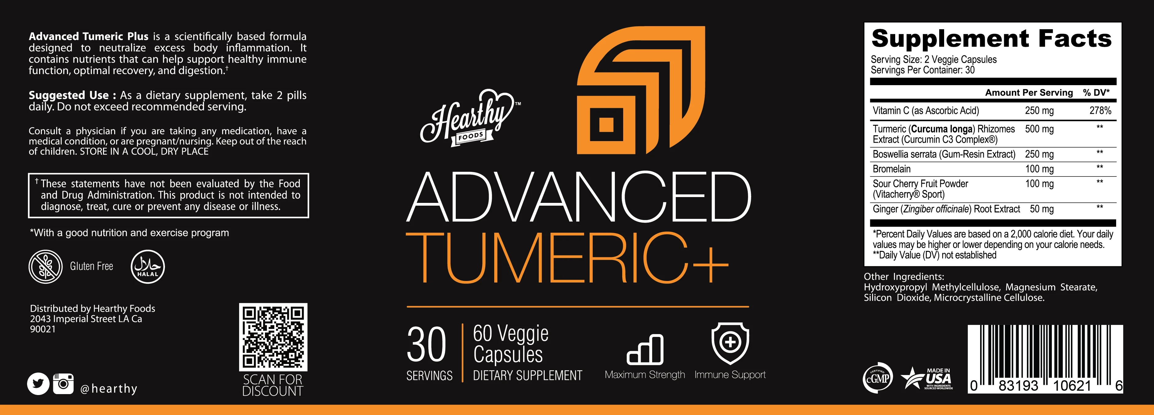 Advance Turmeric -Natures Most Powerful Anti-Inflammatory- Ultra High Absorption - Image 3