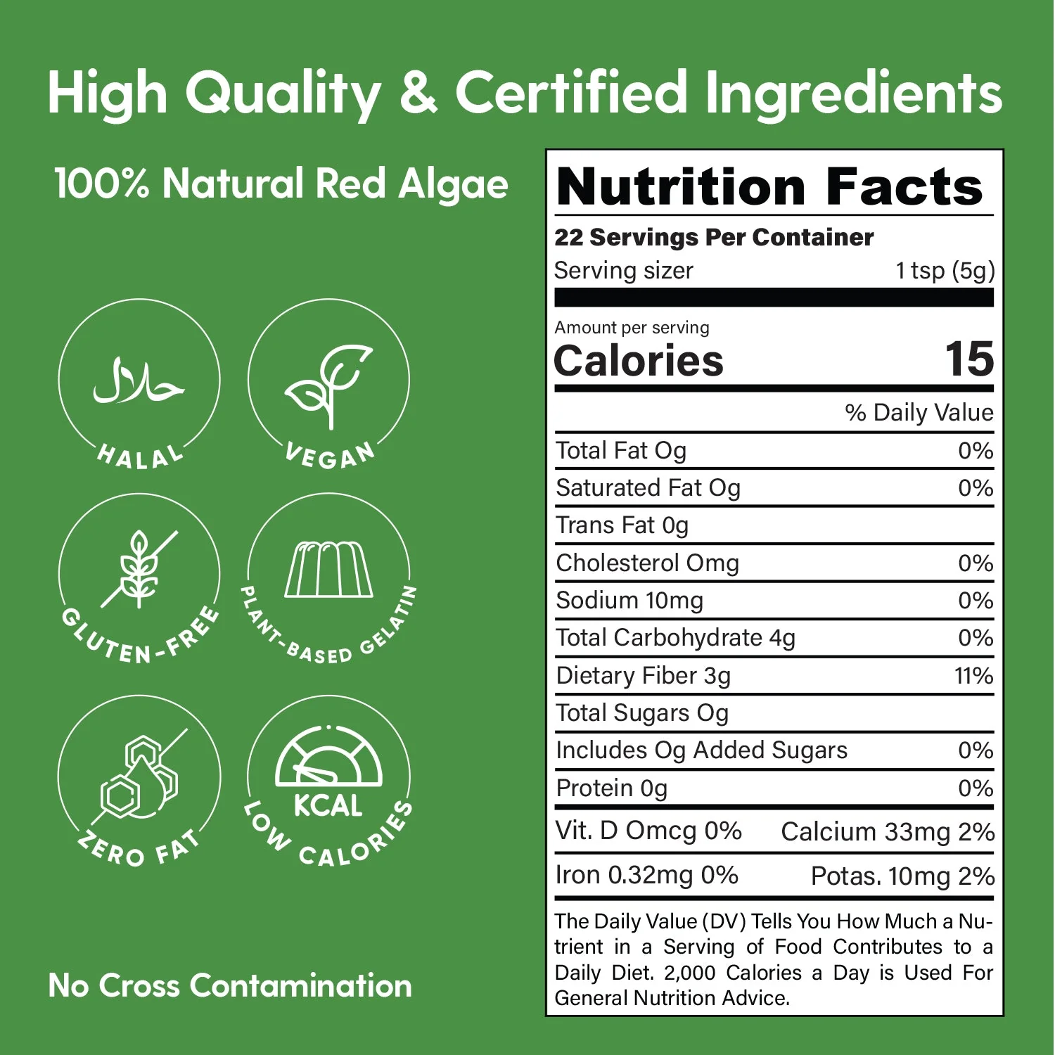 Agar Agar - Natural Daily Fiber - Image 4