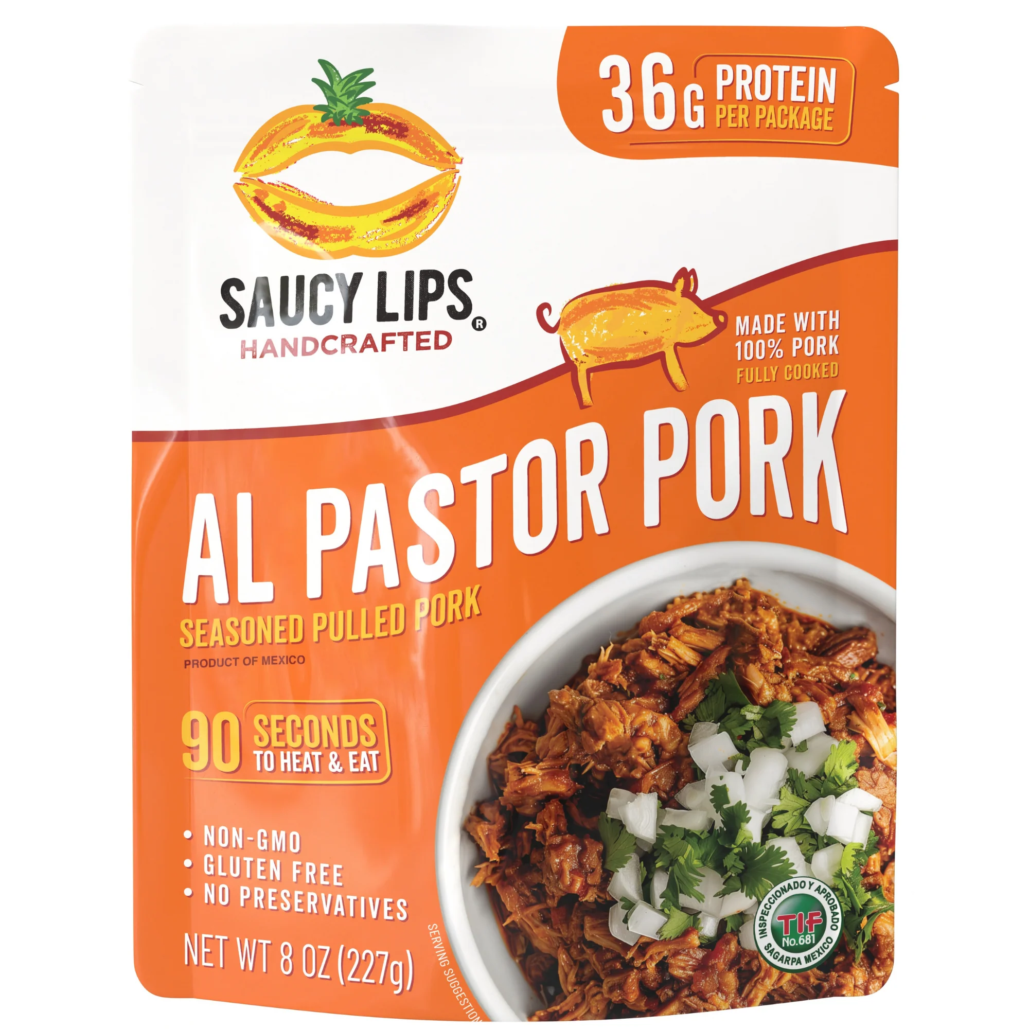 Al Pastor Pork – 36g Protein | Ready in 90 Seconds