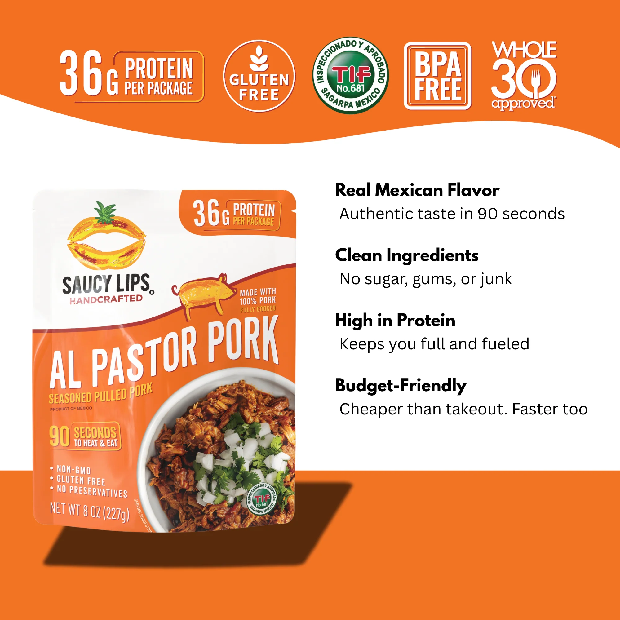 Al Pastor Pork – 36g Protein | Ready in 90 Seconds - Image 9