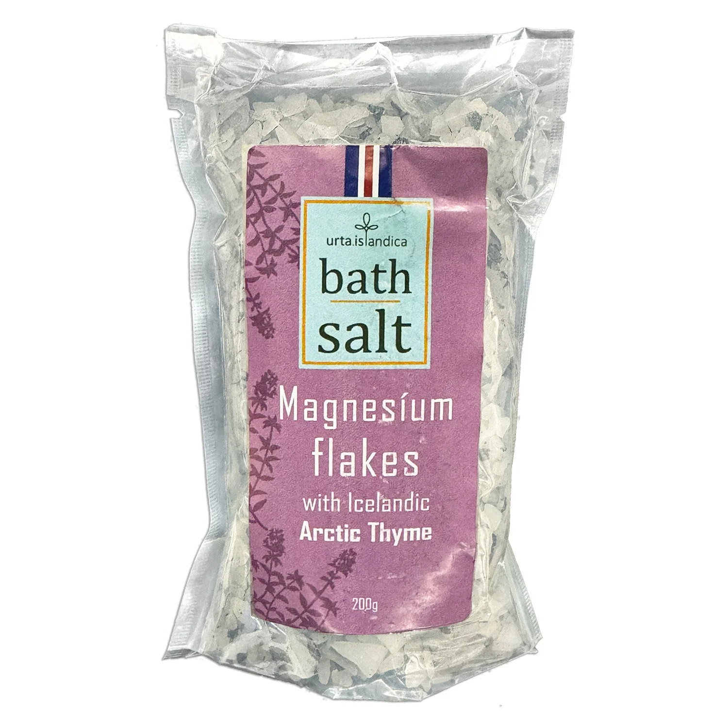 All Natural Magnesium Bath Salt w/ Icelandic Arctic Thyme