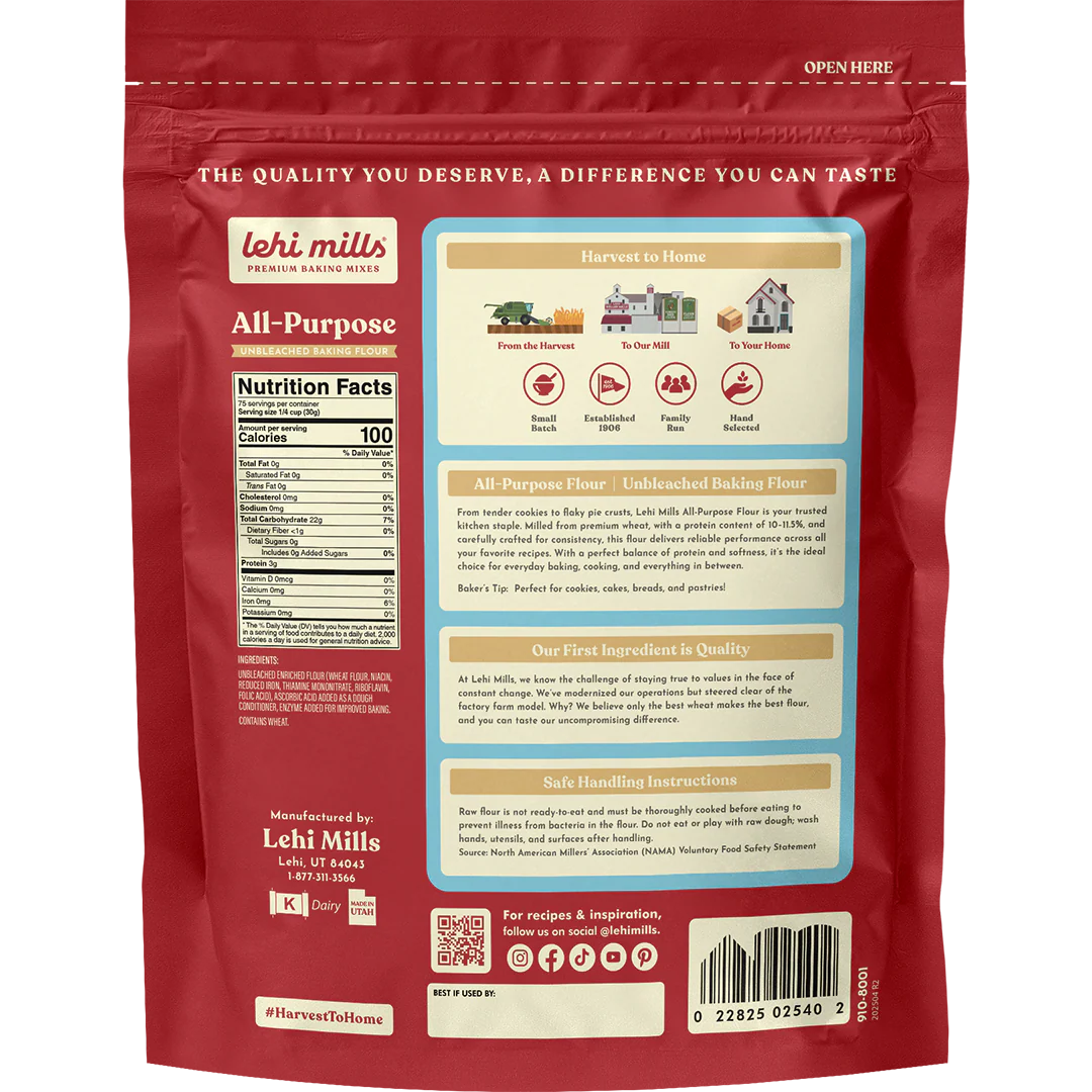 All Purpose Unbleached Flour - 5 lbs - Image 3