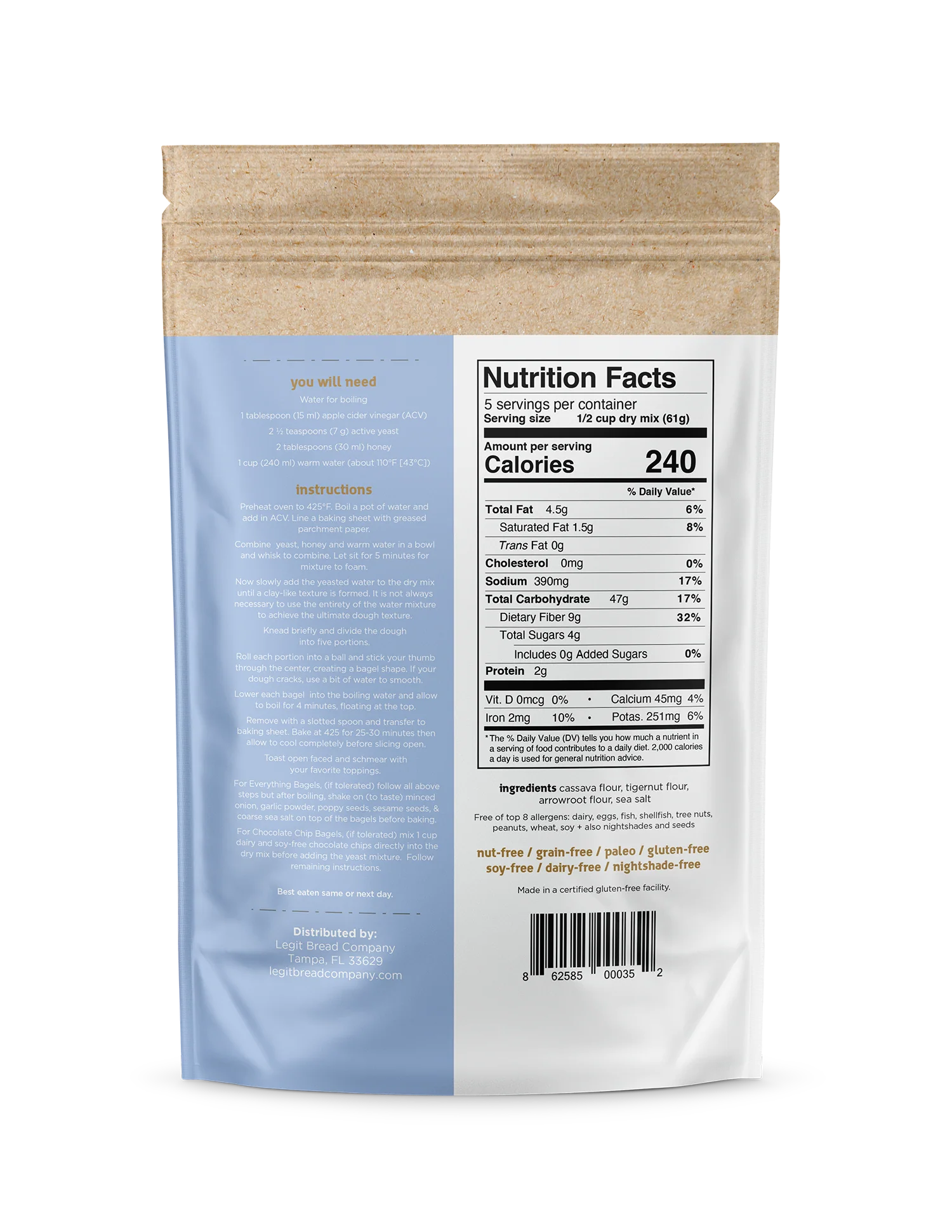 ALLERGEN FRIENDLY (AIP) BAGEL MIX - Image 2