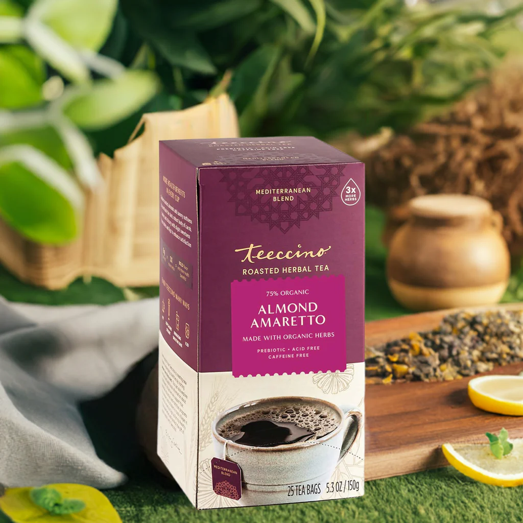 Almond Amaretto Roasted Herbal Tea - Image 2