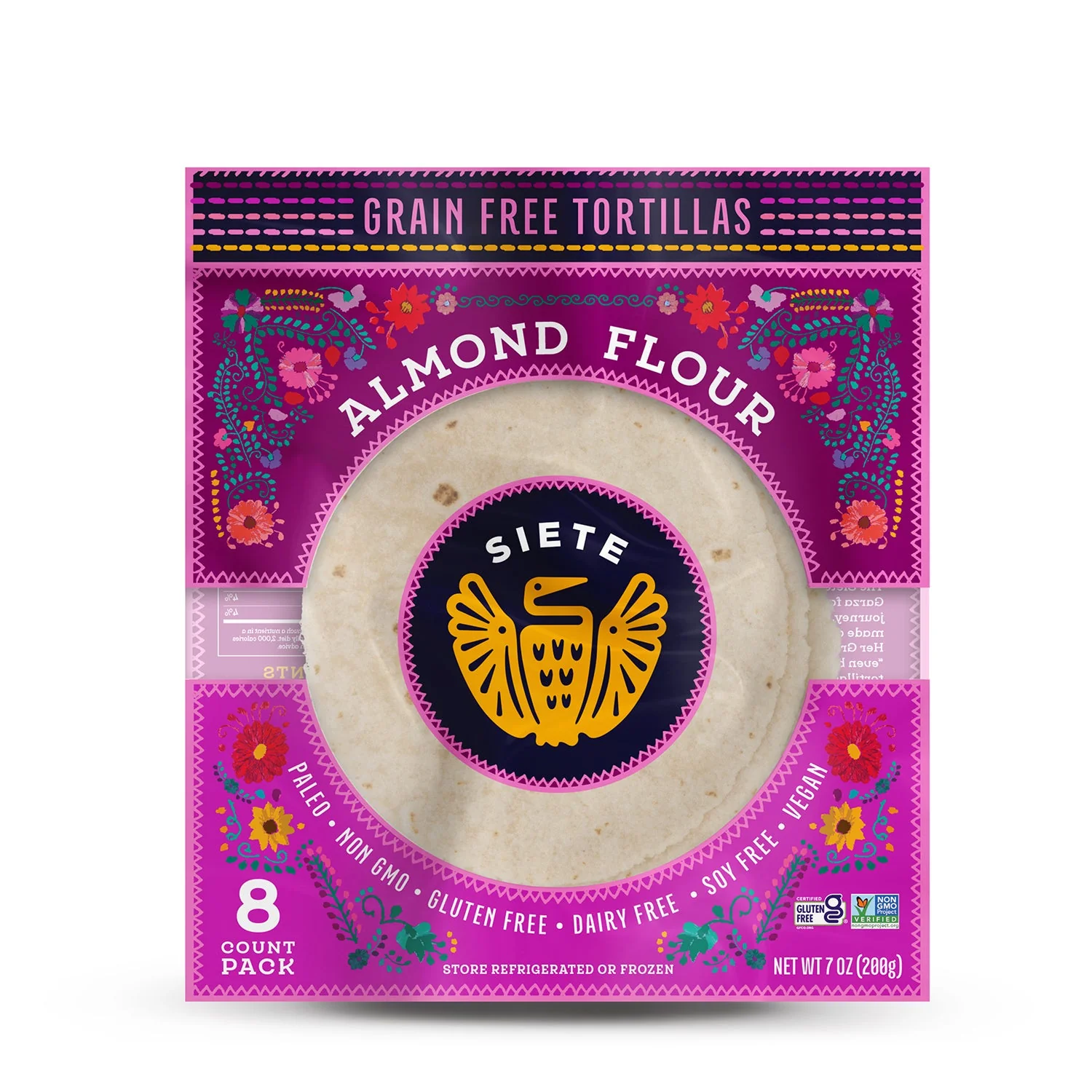 Grain Free Almond Flour Tortillas