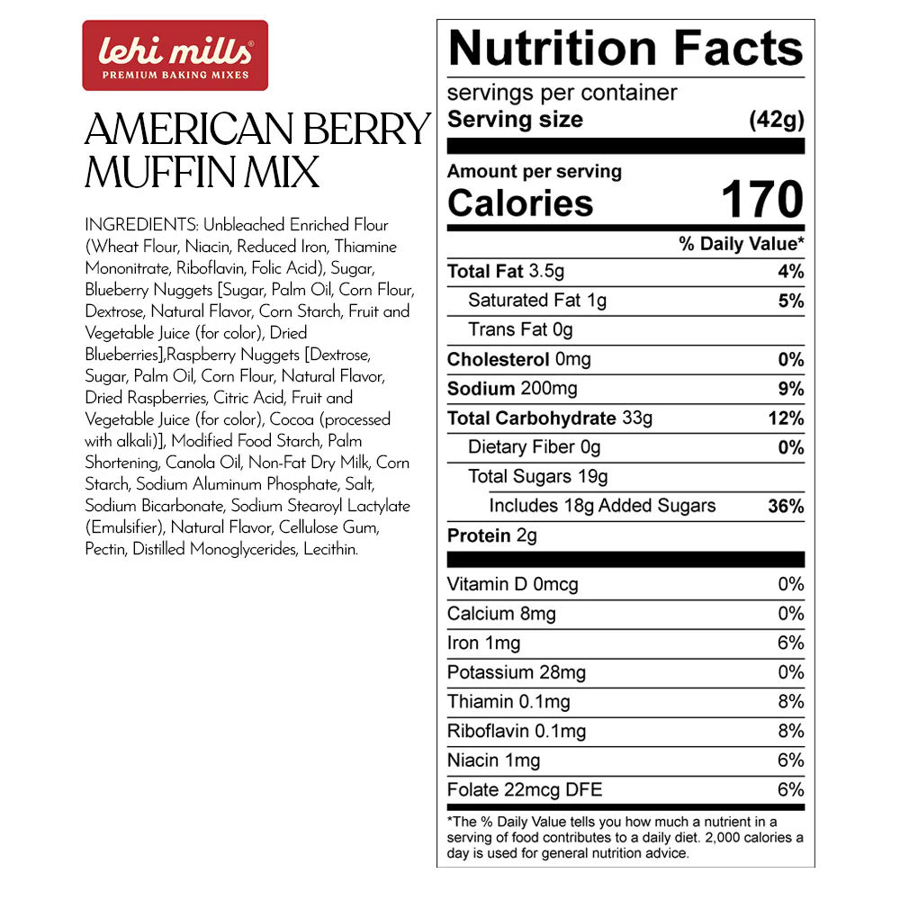 American Berry Muffin Mix - Image 4