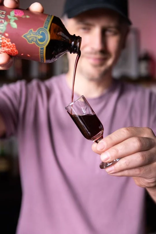 Anders' Bar Cart Essentials: Grenadine, Authentic Ginger, & Brown Sugar Simple Syrup - Image 2