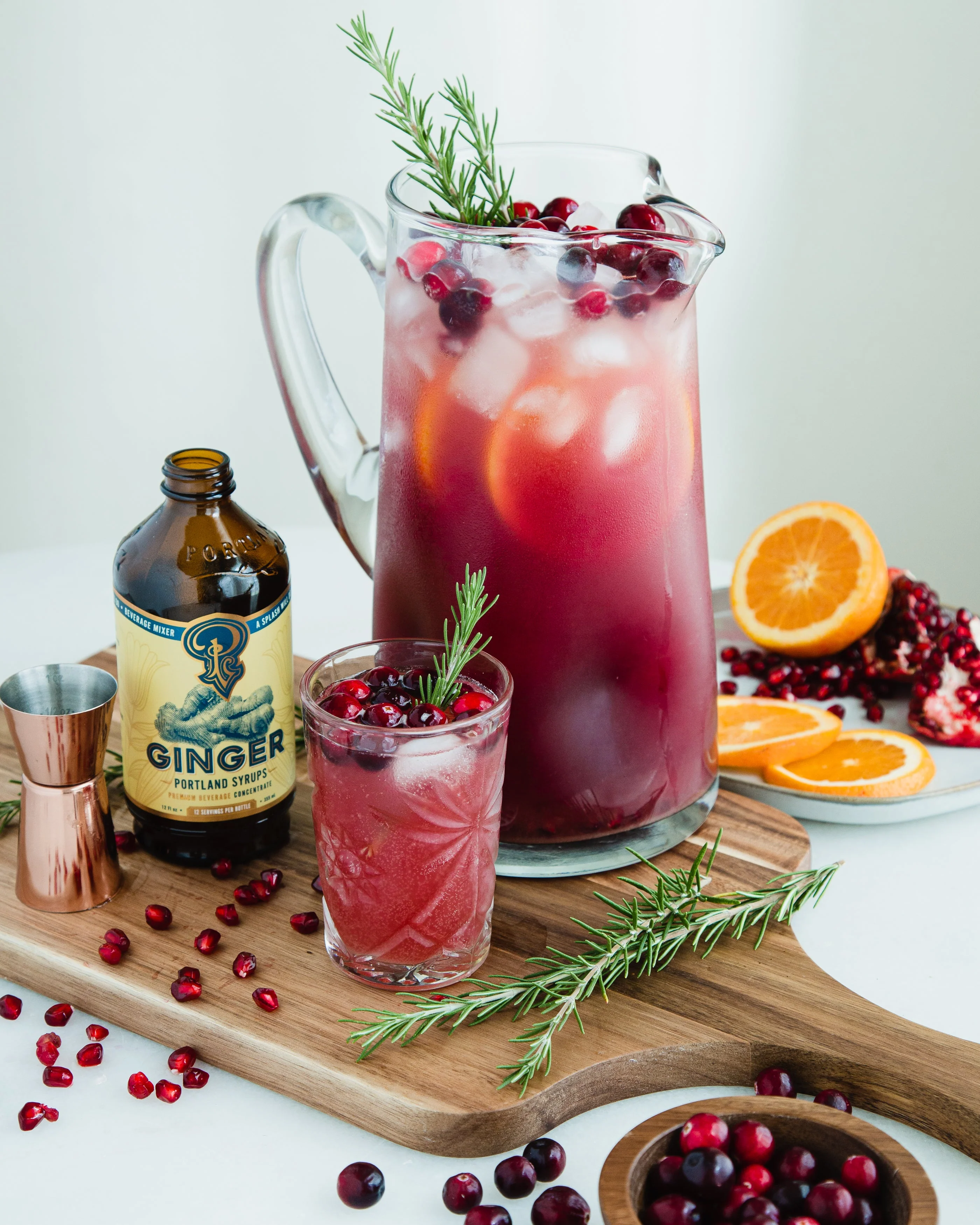 Anders' Bar Cart Essentials: Grenadine, Authentic Ginger, & Brown Sugar Simple Syrup - Image 3