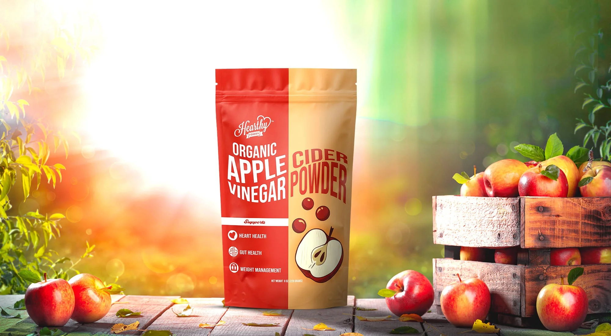 Apple Cider Vinegar Powder Organic (Natural Detox and Probiotic) - Image 6