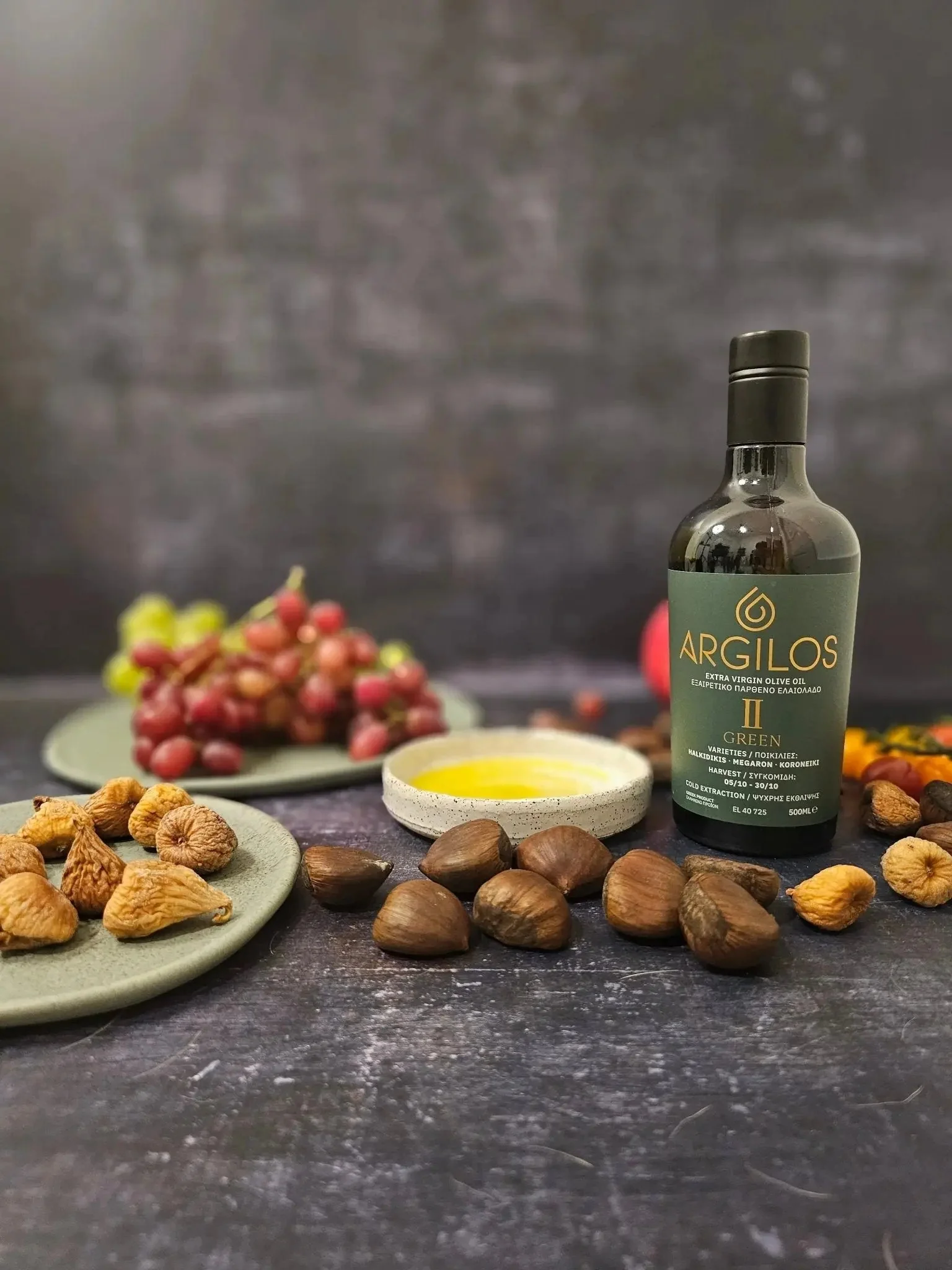 ARGILOS II GREEN Greek Extra Virgin Olive Oil (500ml) - Image 12