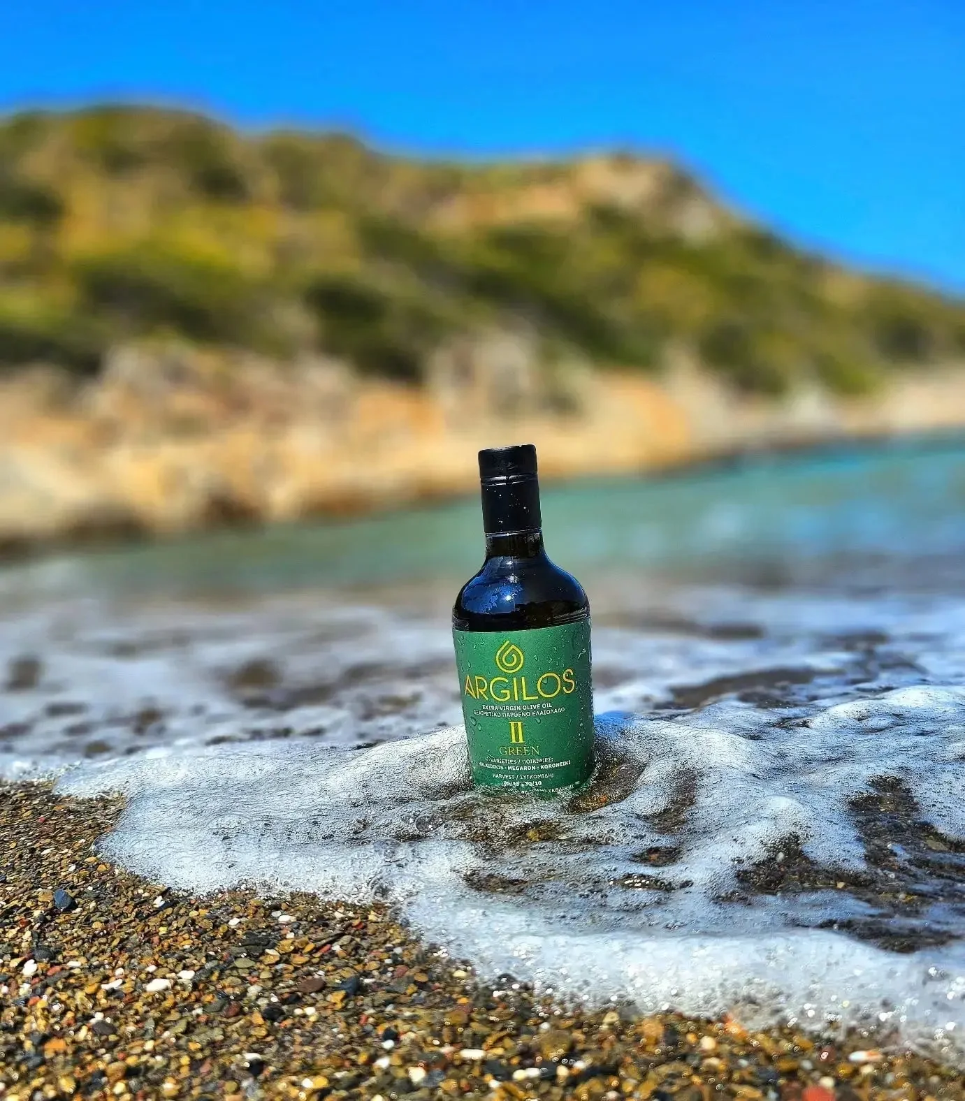 ARGILOS II GREEN Greek Extra Virgin Olive Oil (500ml) - Image 4