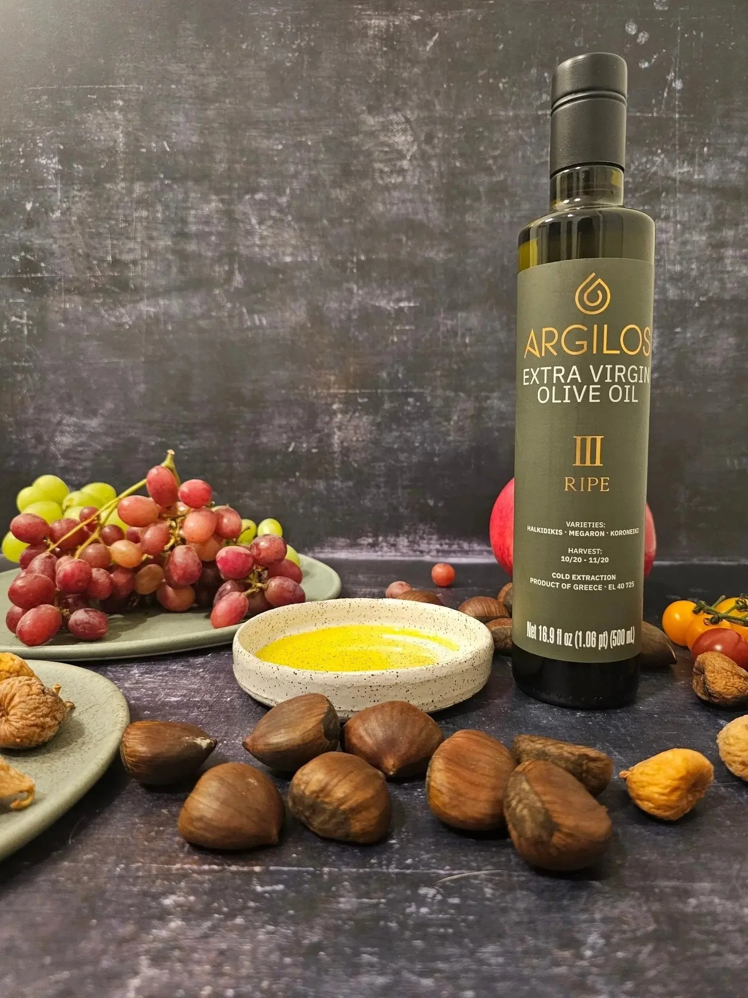 ARGILOS III RIPE Greek Extra Virgin Olive Oil (500ml) - Image 5