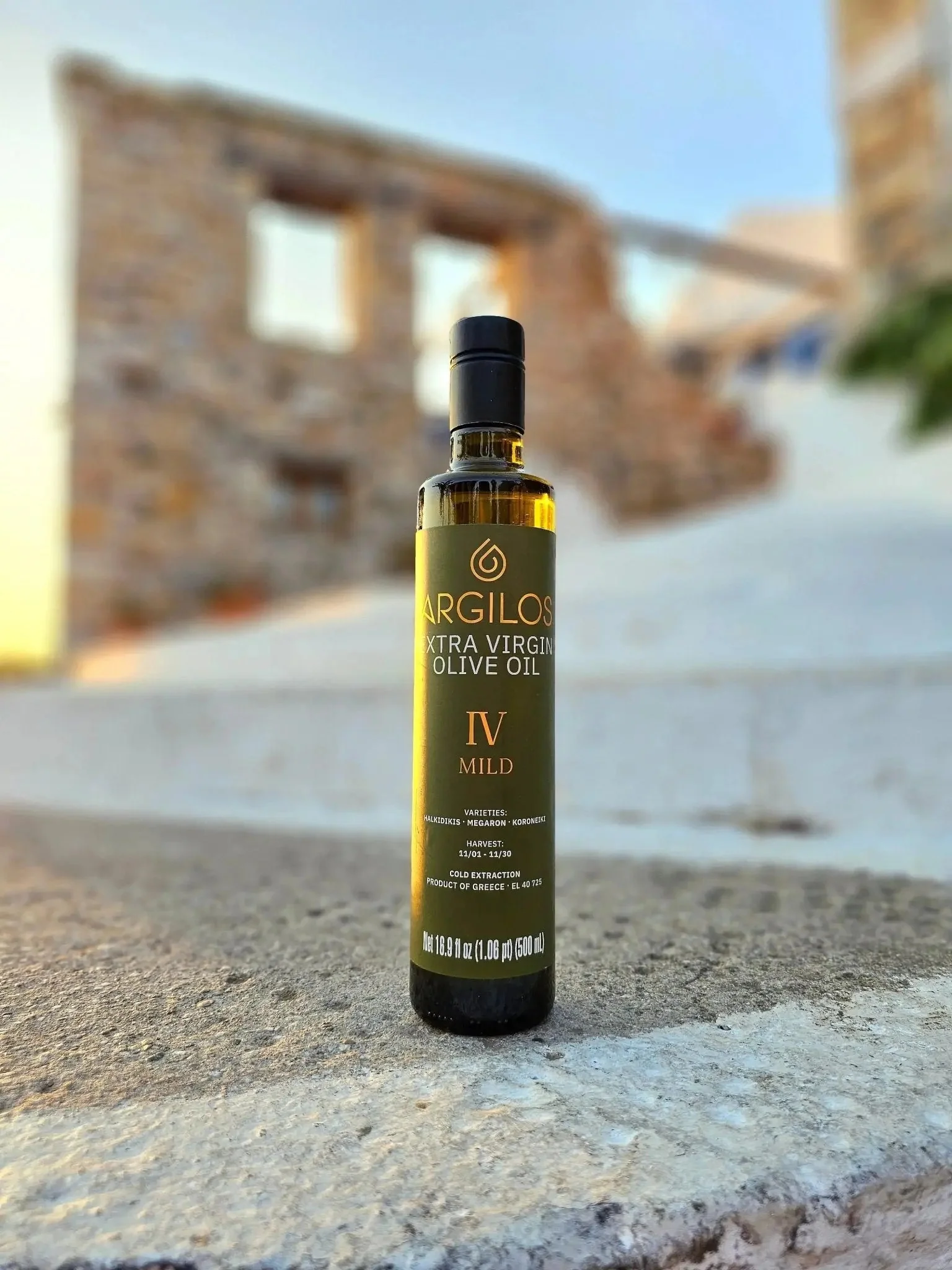 ARGILOS IV MILD Greek Extra Virgin Olive Oil (500ml) - Image 3