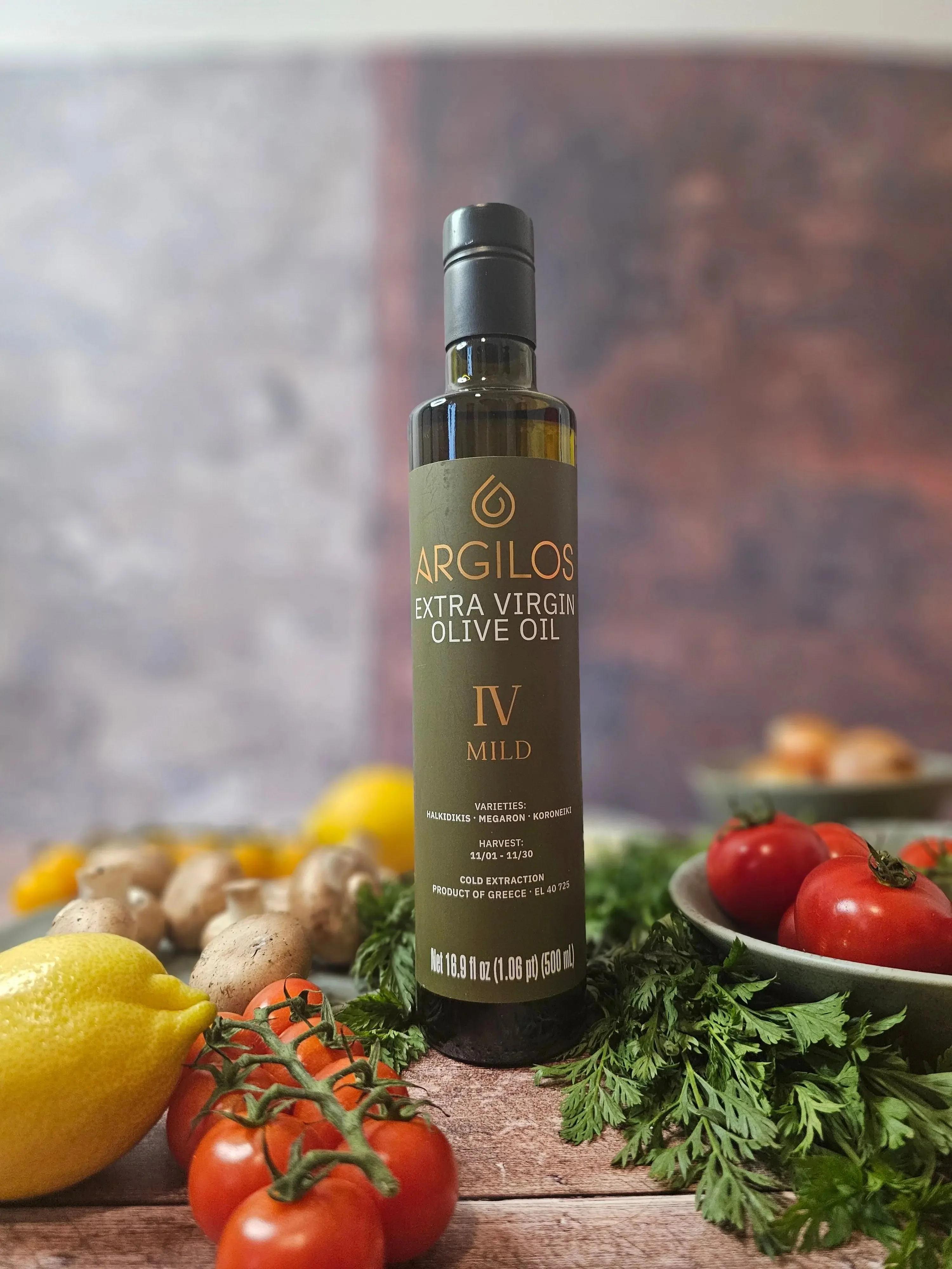 ARGILOS IV MILD Greek Extra Virgin Olive Oil (500ml) - Image 4