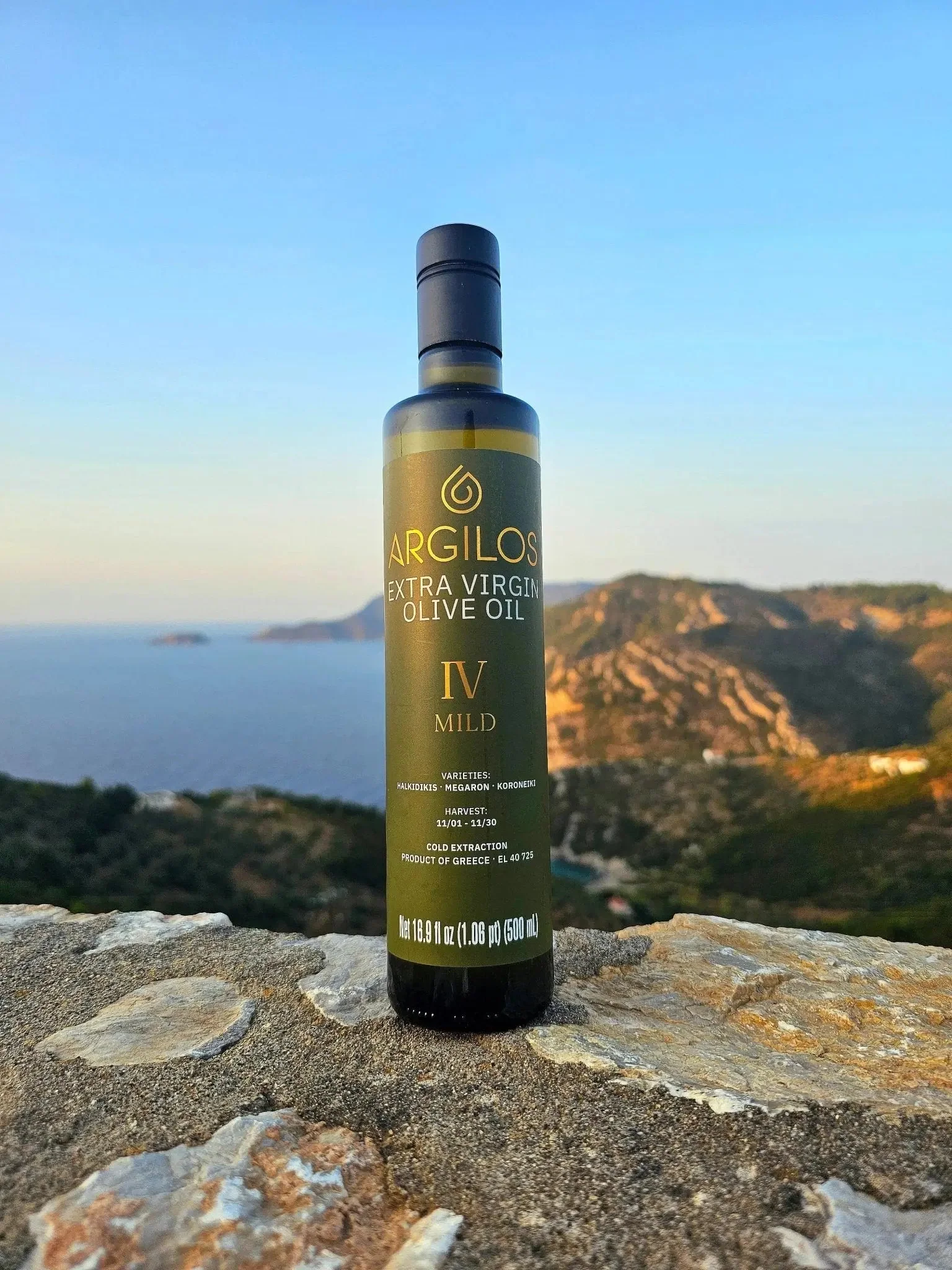 ARGILOS IV MILD Greek Extra Virgin Olive Oil (500ml) - Image 5