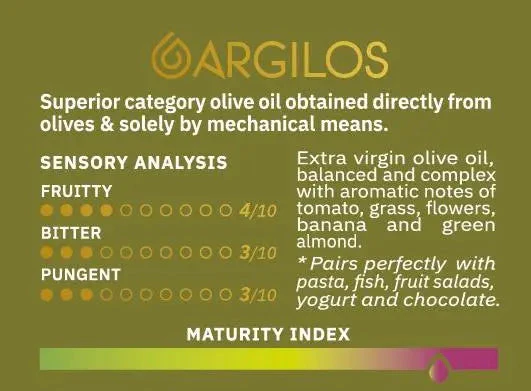 ARGILOS IV MILD Greek Extra Virgin Olive Oil (500ml) - Image 8