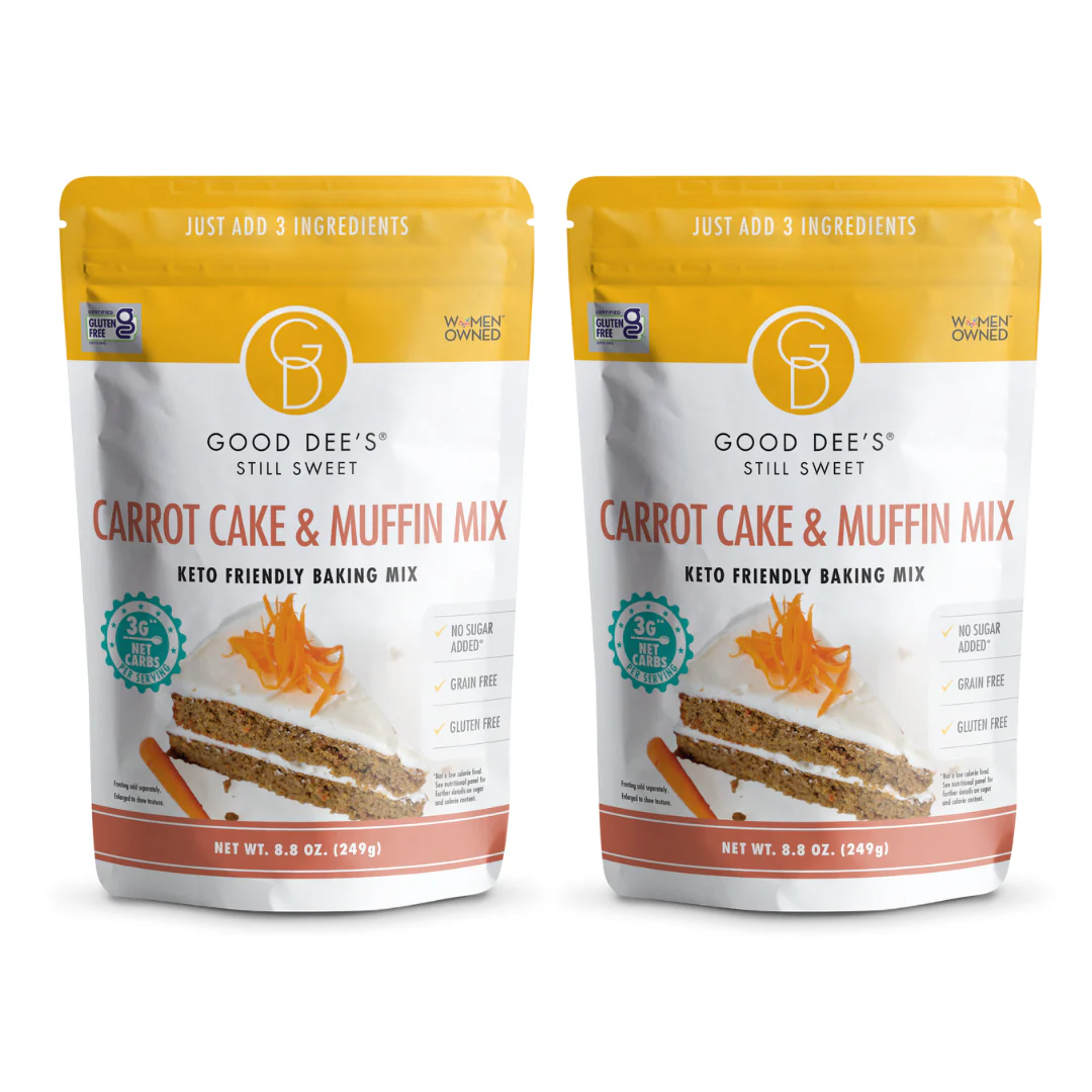 Back in stock! Keto Carrot Cake Mix & Muffins - Gluten Free and No Added Sugar - Image 7