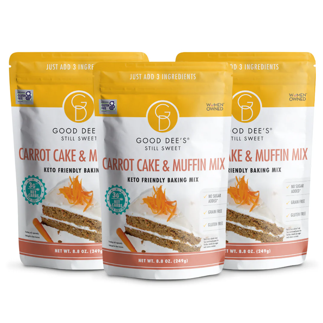 Back in stock! Keto Carrot Cake Mix & Muffins - Gluten Free and No Added Sugar - Image 8