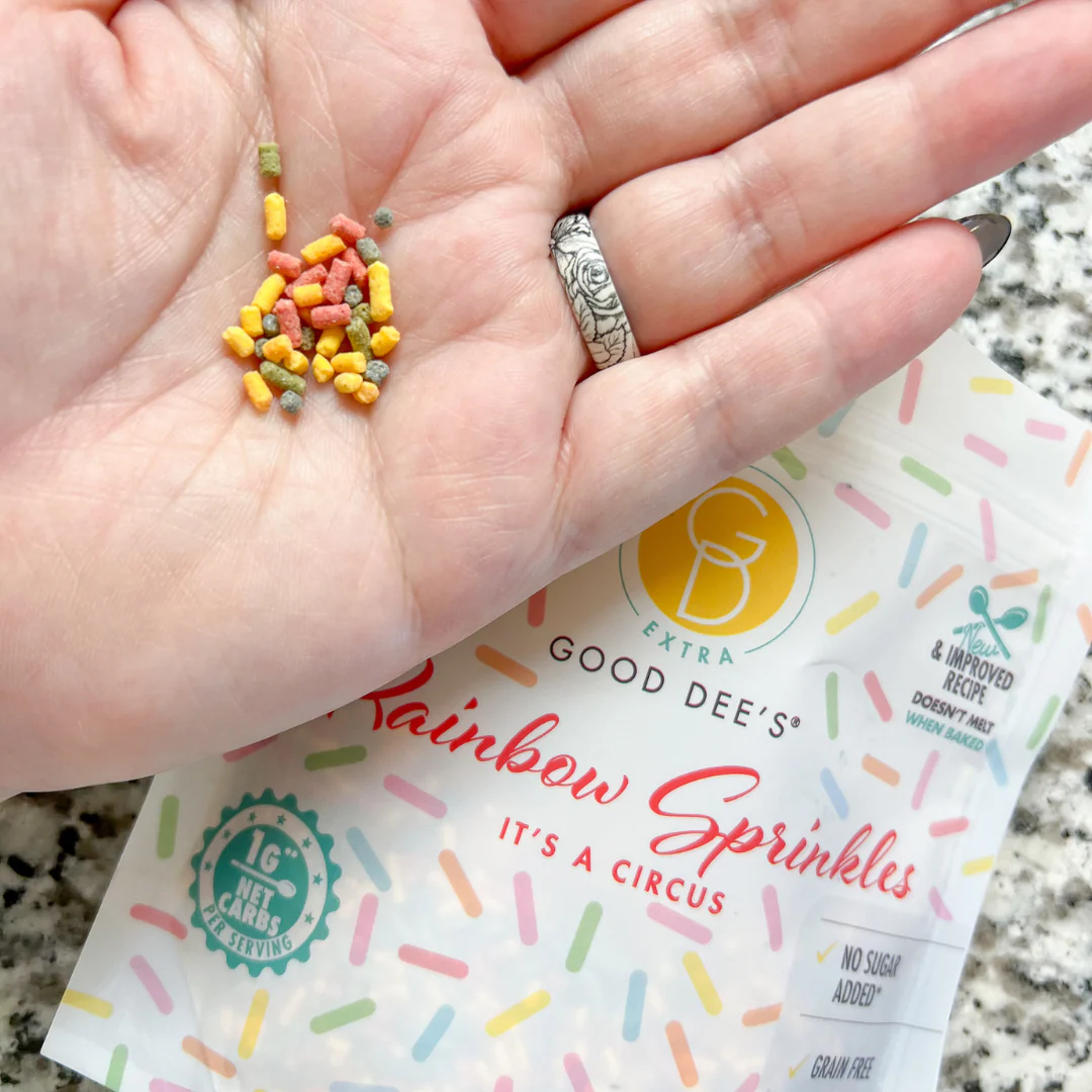 Back in stock! Keto Rainbow Sprinkles Gluten Free and No Added Sugar - Image 7