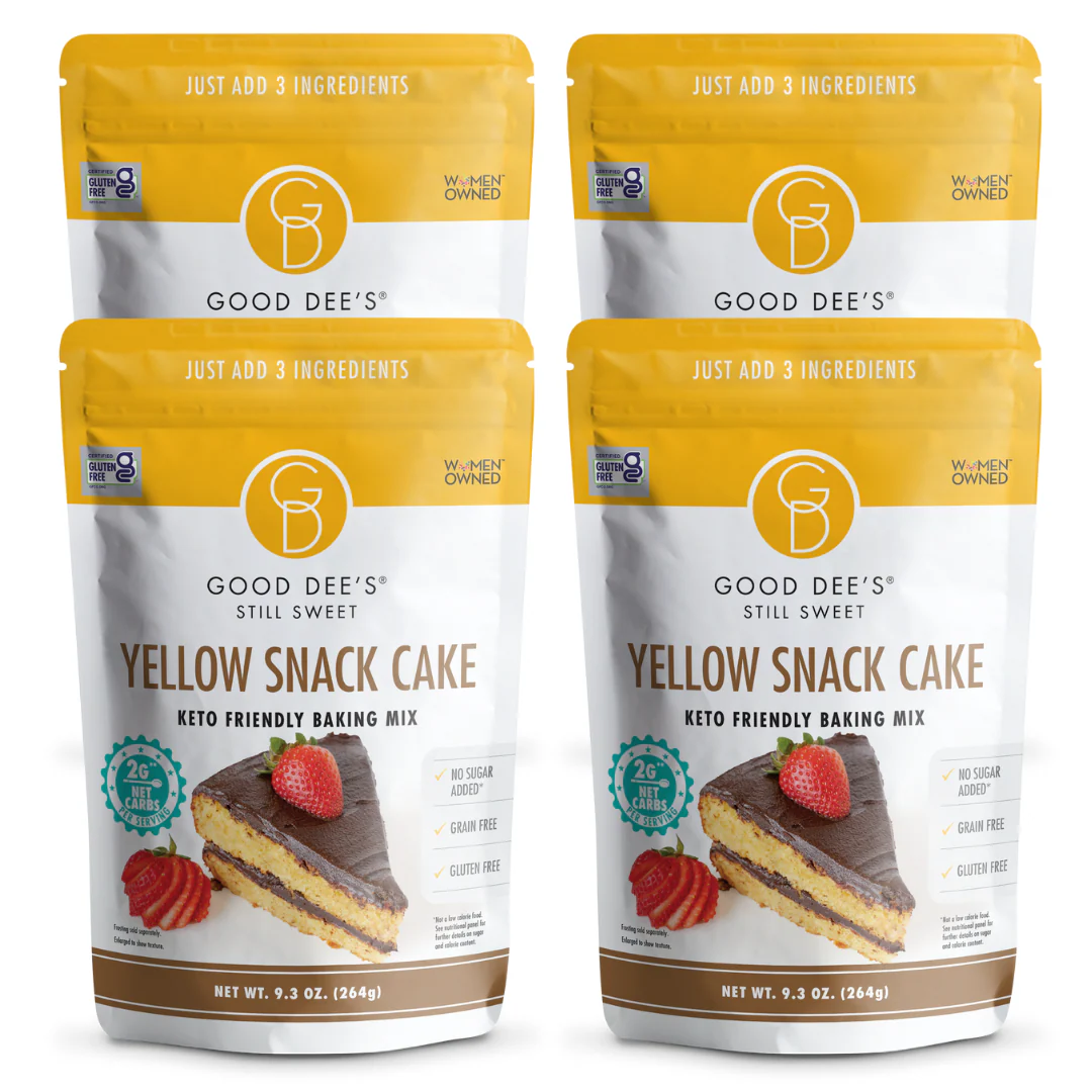 Keto Yellow Cake Mix - Sugar Free Gluten Free Cake Mix Low Carb - 1g Net Carb - Image 10