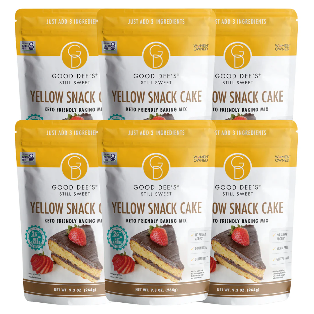 Keto Yellow Cake Mix - Sugar Free Gluten Free Cake Mix Low Carb - 1g Net Carb - Image 11