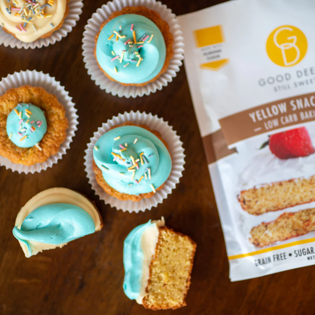 Keto Yellow Cake Mix - Sugar Free Gluten Free Cake Mix Low Carb - 1g Net Carb - Image 6