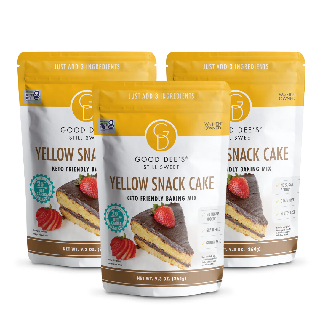Keto Yellow Cake Mix - Sugar Free Gluten Free Cake Mix Low Carb - 1g Net Carb - Image 9