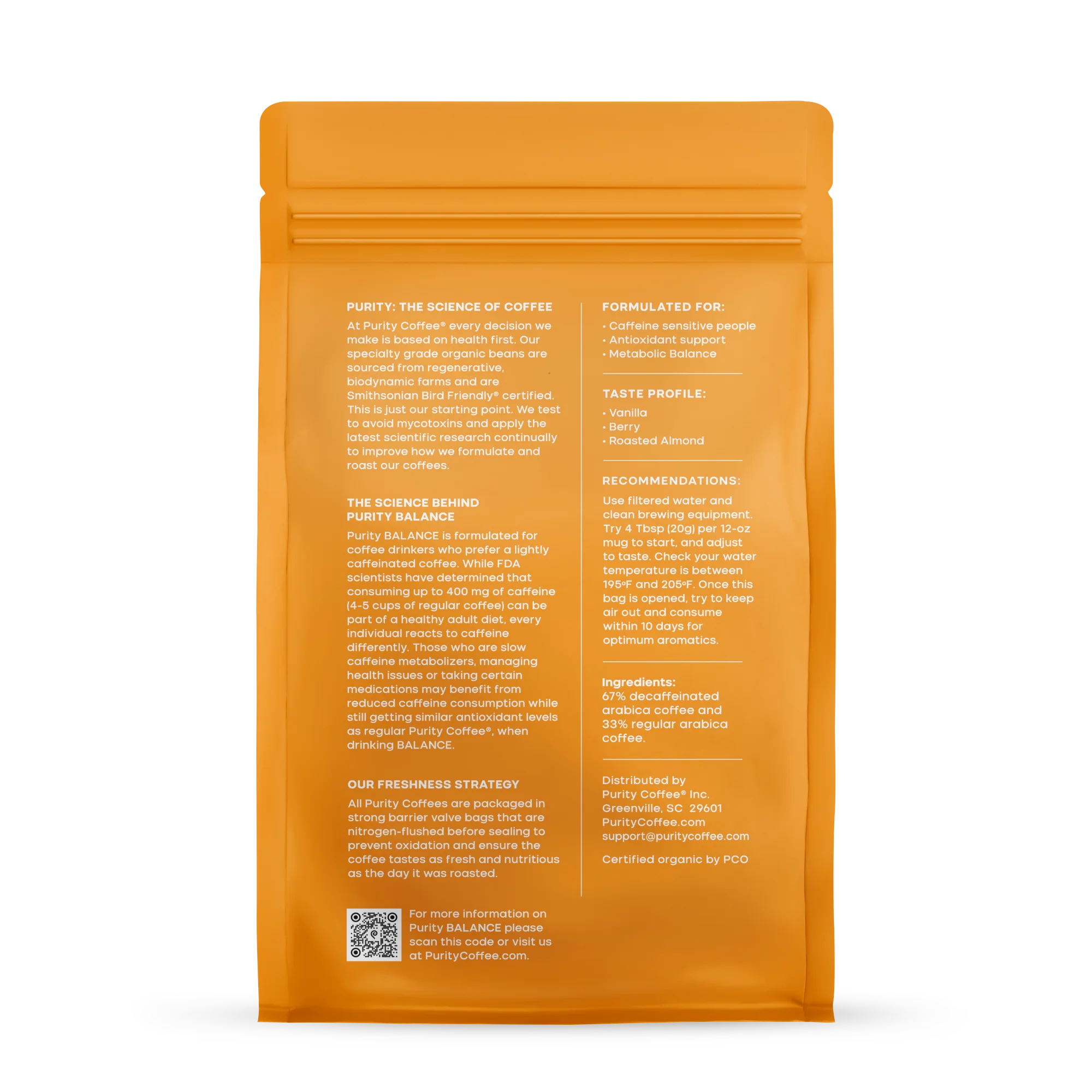 BALANCE: ²/₃ Decaf Whole Bean Coffee - Image 5