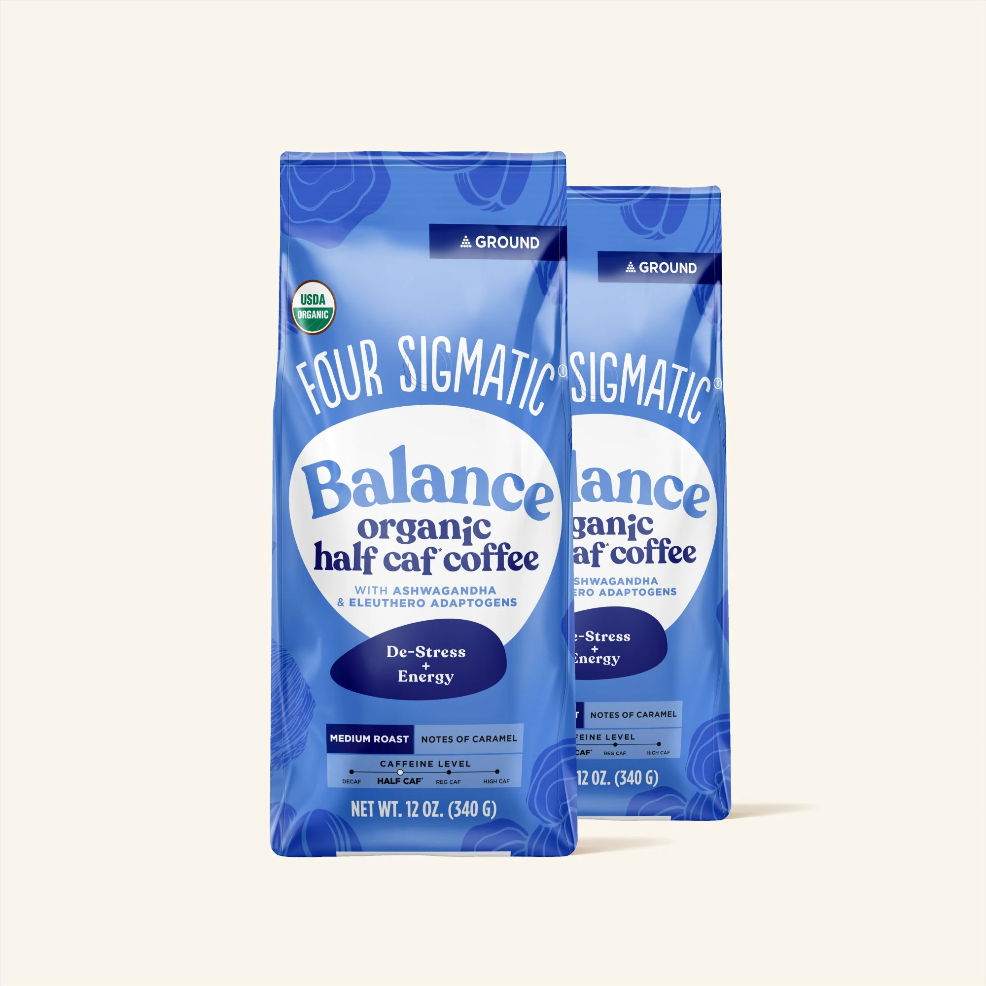 Balance Half Caf Ground Coffee - Medium - Image 3