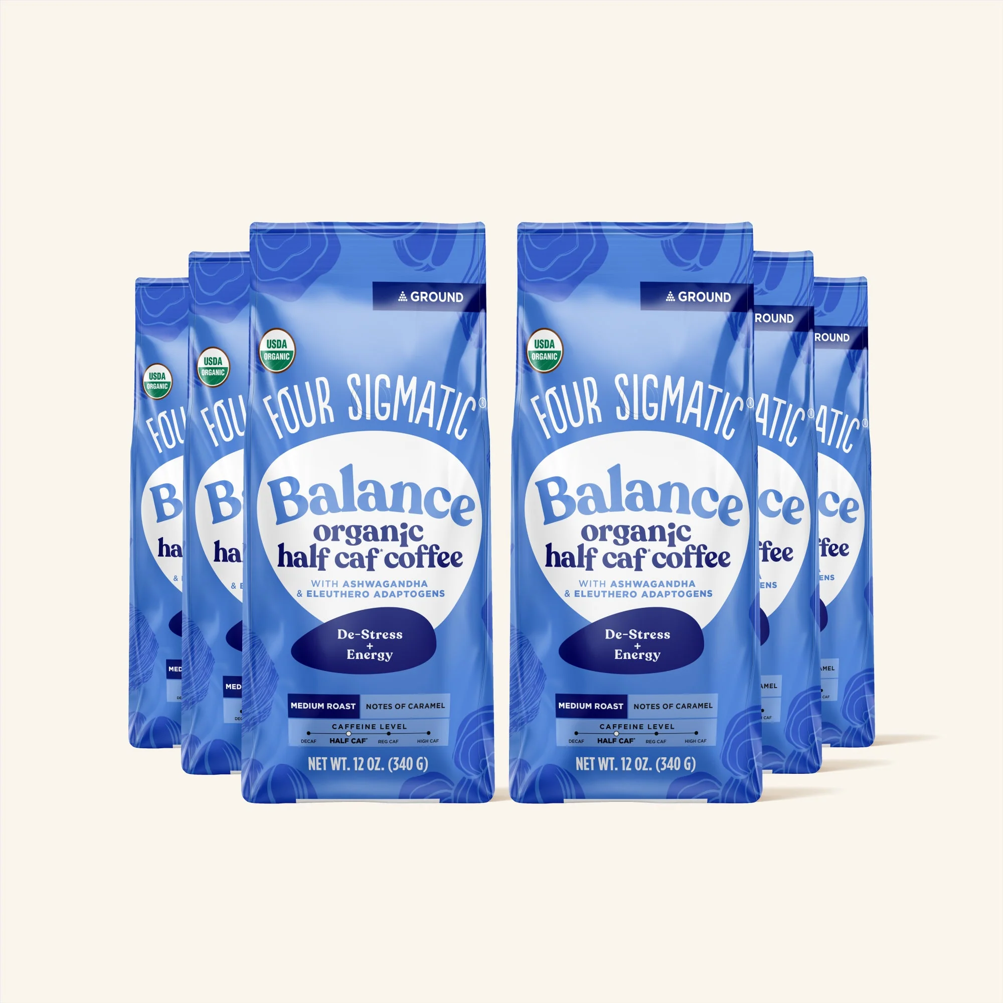 Balance Half Caf Ground Coffee - Medium - Image 5