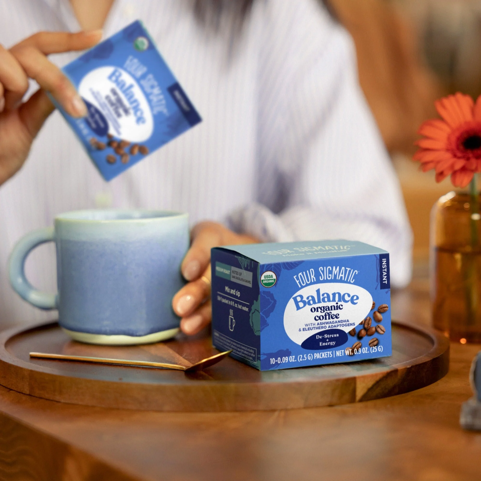 Calm Instant Coffee, Packets - Image 13