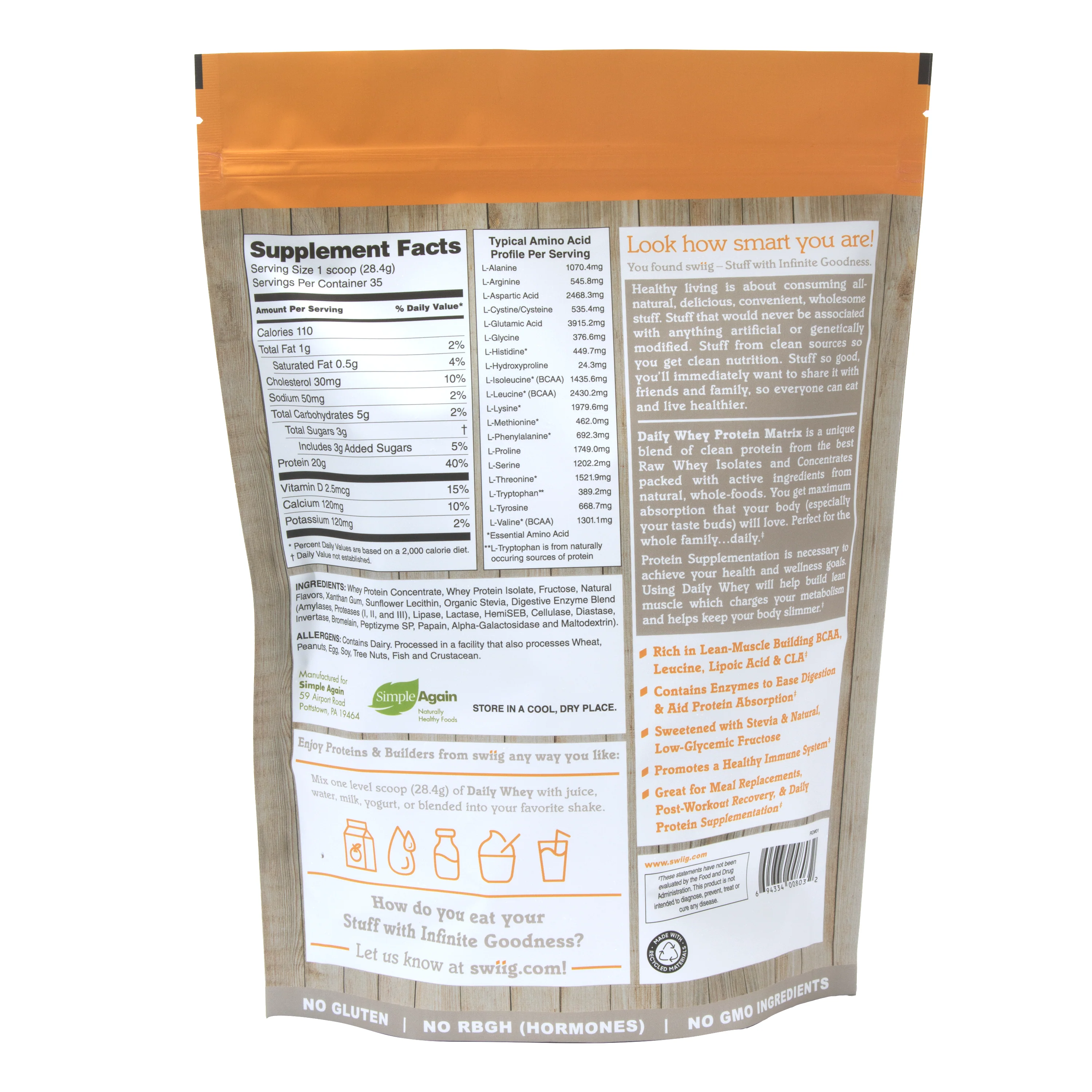 Banana Daily Whey Protein Matrix - Image 2
