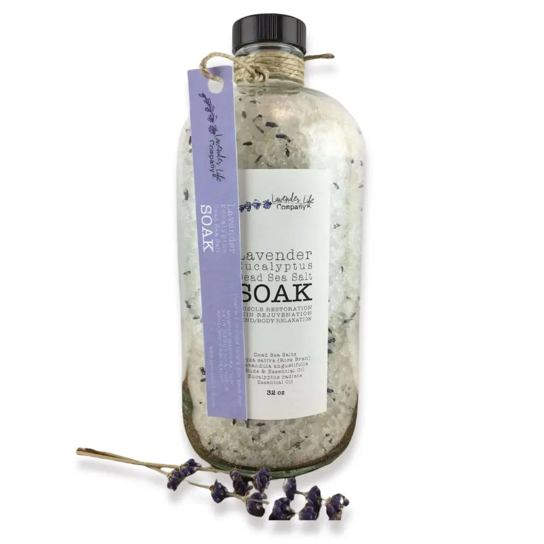 Bath Soak - Lavender & Dead Sea Salt - Image 3