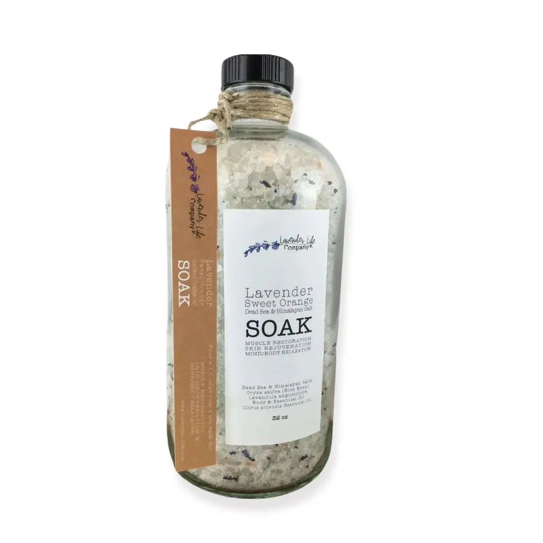 Bath Soak - Lavender & Dead Sea Salt - Image 4
