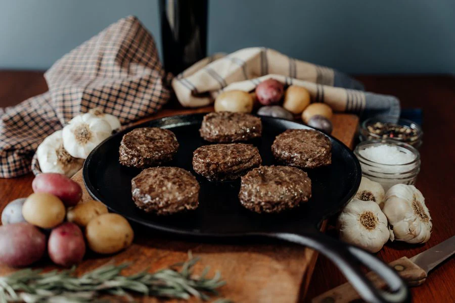 Beef Breakfast Italian Sausage Sliders - 6 (3oz) patties - Image 2